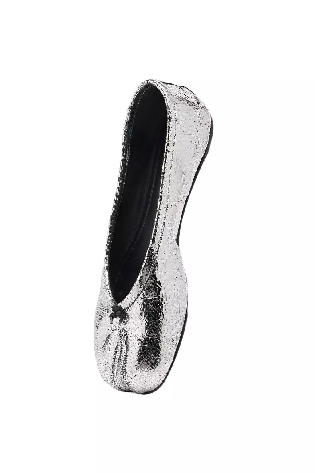 Other MAISON MARGIELA Tabi Broken Mirror Silver Ballerinas Size US 6.5 / IT 36.5 - 1 Thumbnail