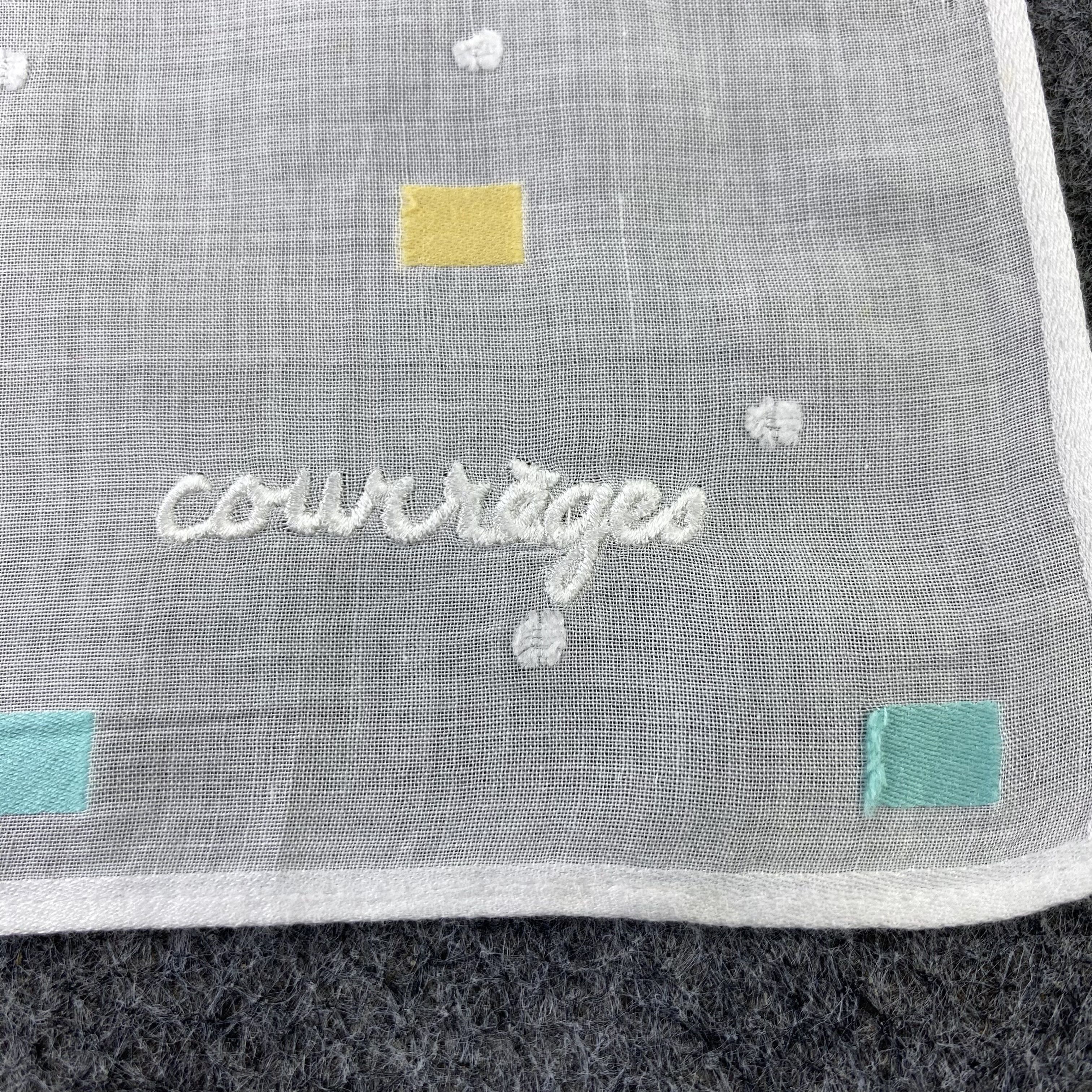 Courreges Courreges Homme Handkerchief / Neckerchief / Bandana-B1307 Size ONE SIZE - 5 Thumbnail