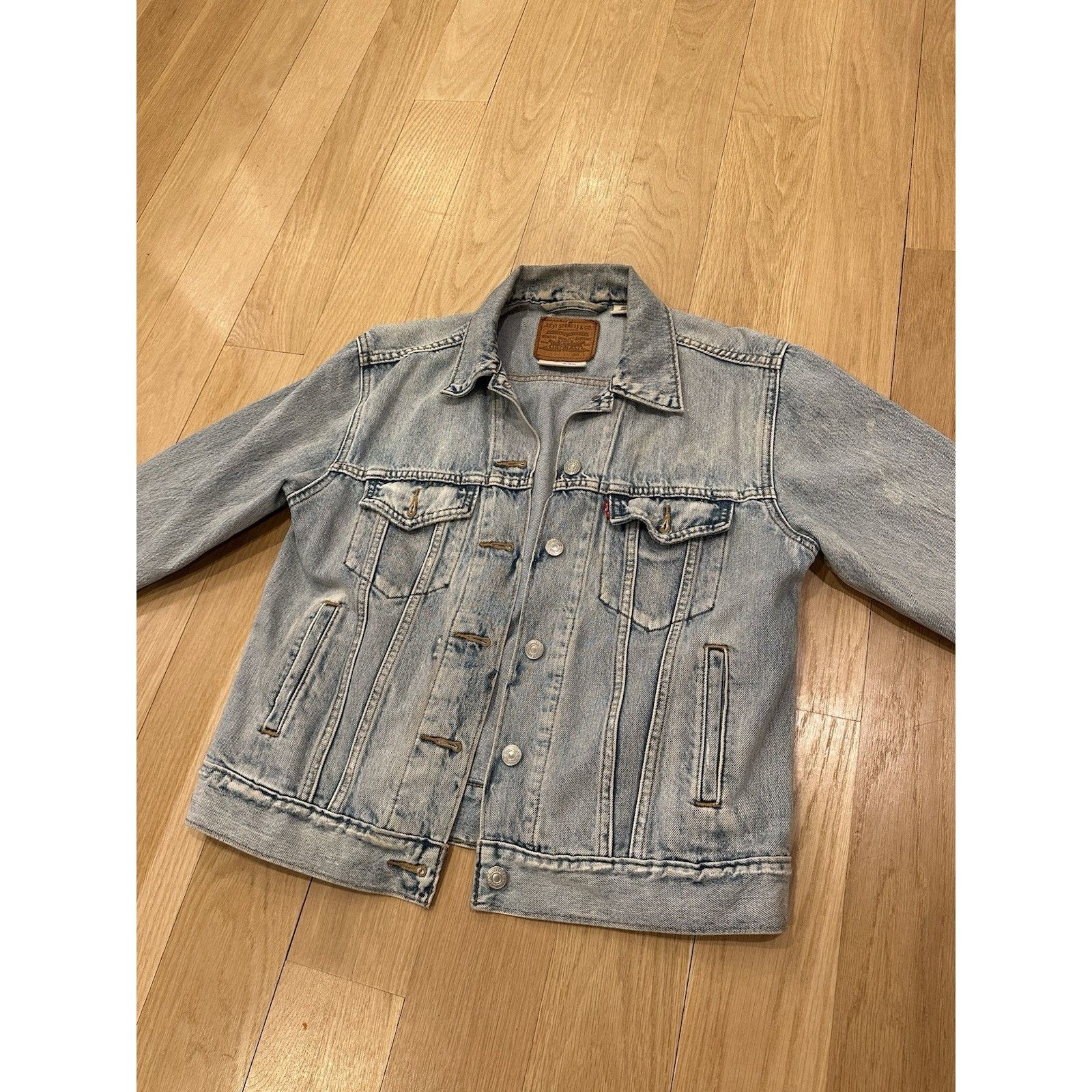 Levi's Levi's Type III Trucker Denim Jacket Size Small Size US S / EU 44-46 / 1 - 1 Thumbnail