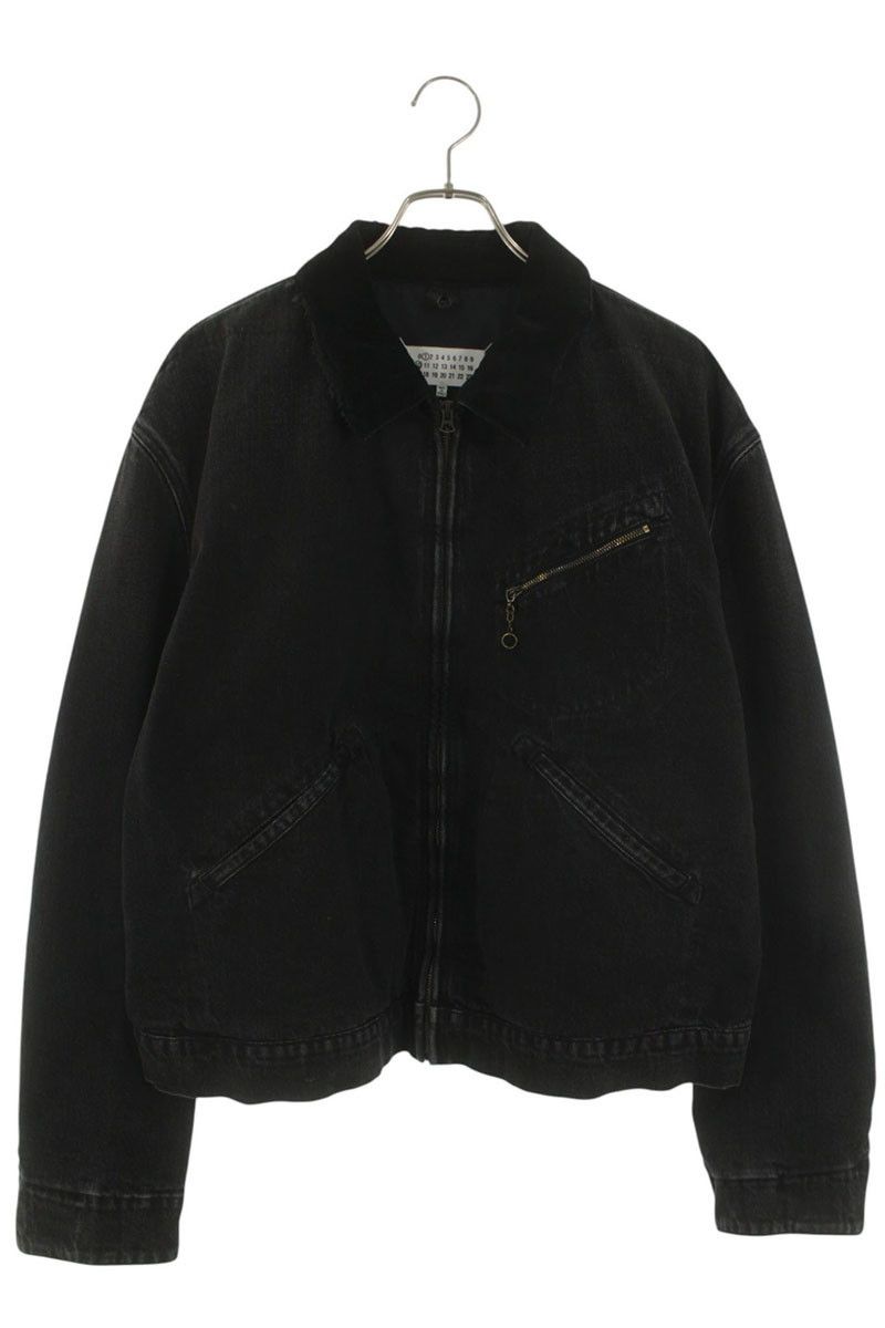 Maison Margiela Maison Margiela 26SS Corduroy Collar Zip Denim Size XXL Size US XL / EU 56 / 4 - 1 Thumbnail