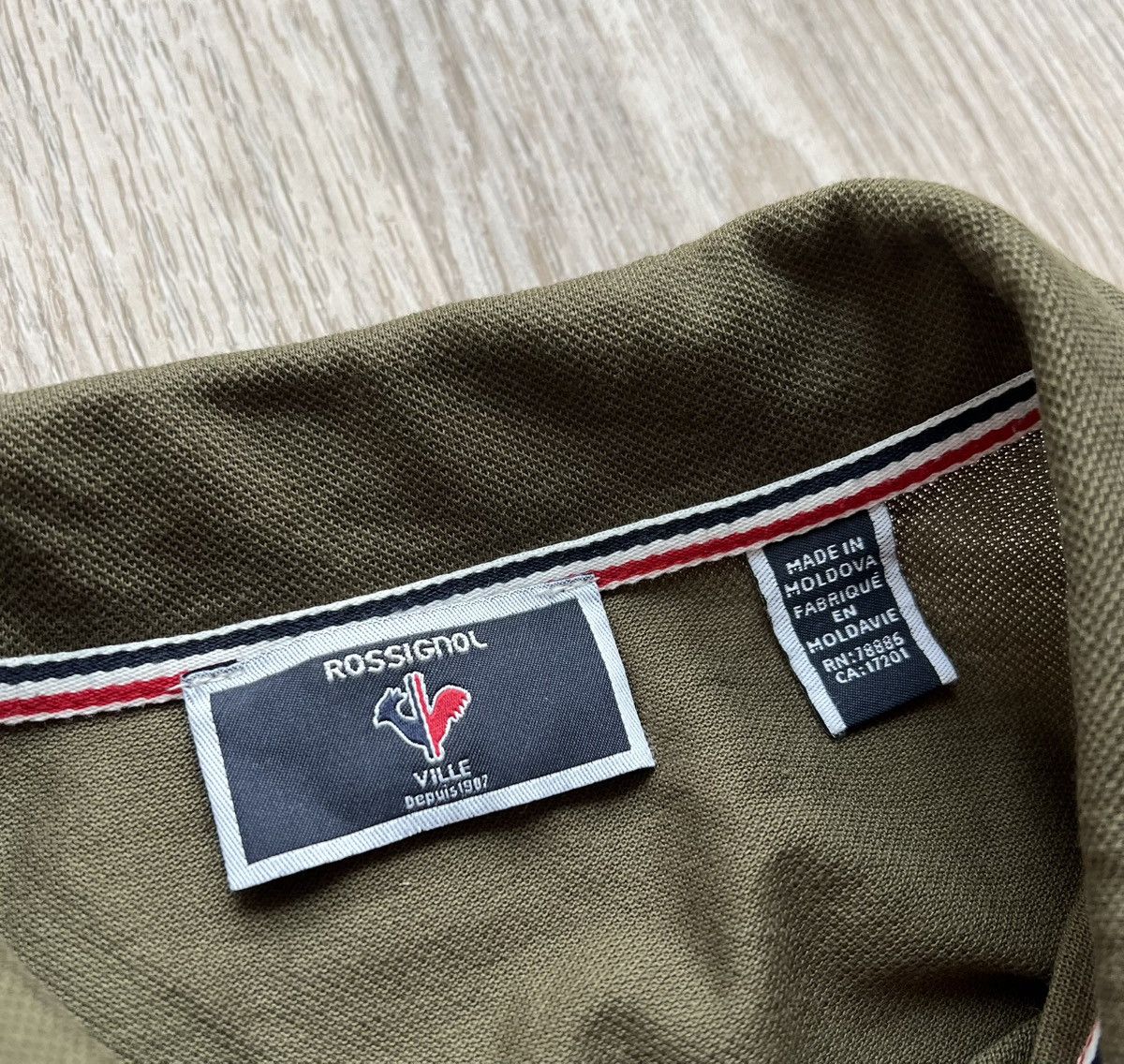 Other Rossignol Khaki Long Sleeve Polo Ski Rugby Size US L / EU 52-54 / 3 - 5 Thumbnail