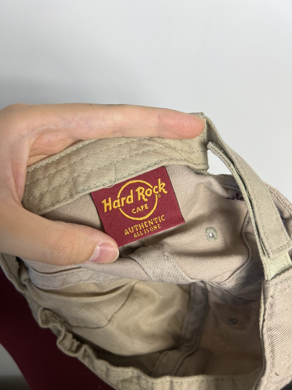 Hard Rock Cafe × Vintage Cap Hard Rock Cafe Florence vintage Size ONE SIZE - 3 Thumbnail