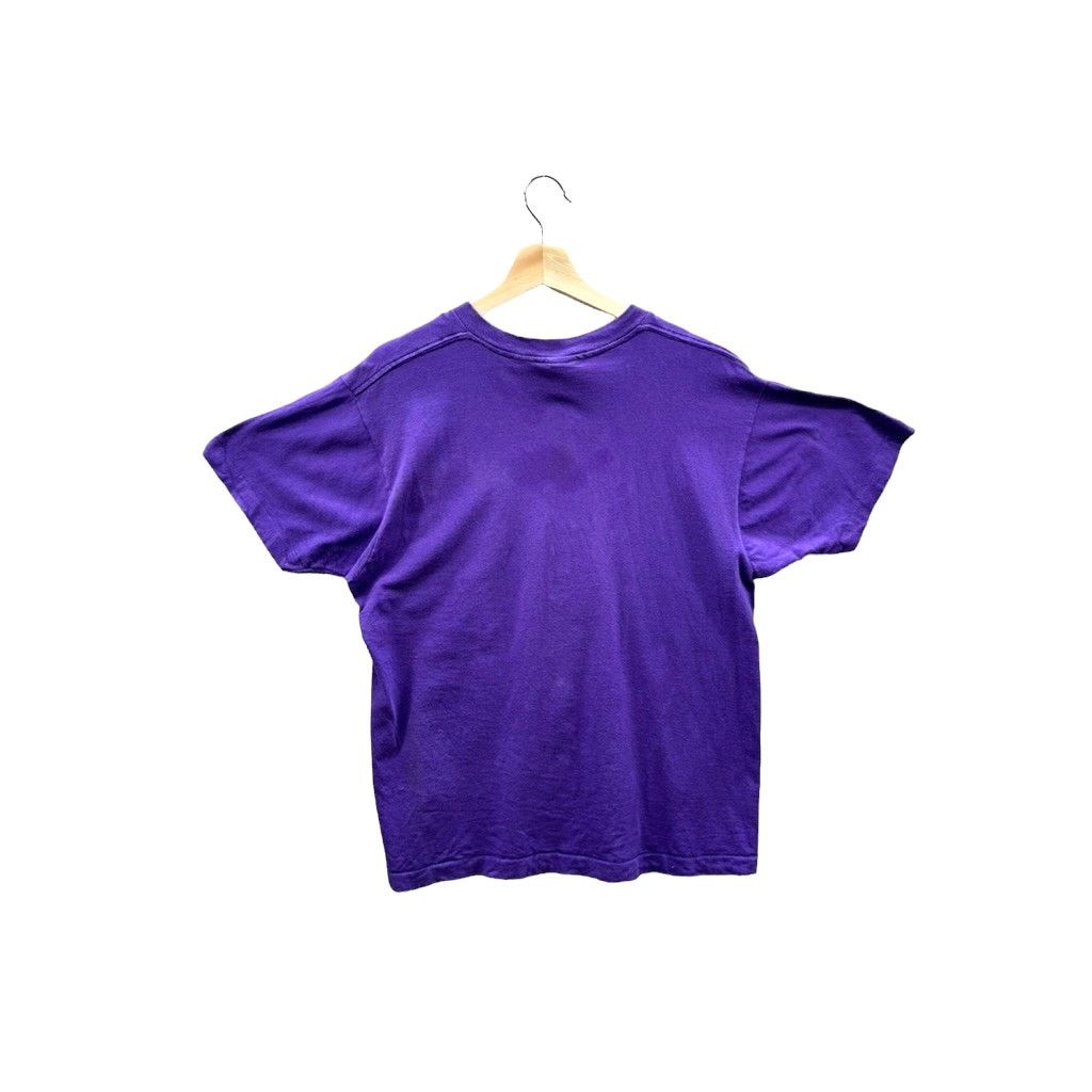 Vintage Vintage 1990's BVD Essential Purple Pocket Tee Size US L / EU 52-54 / 3 - 2 Thumbnail