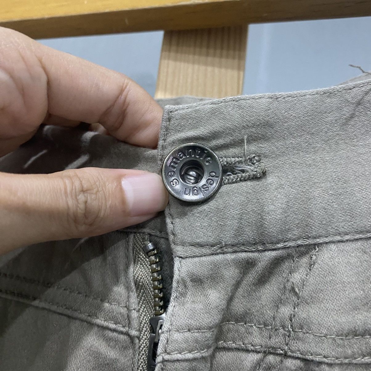 semanticdesign Archive Japanese Brand Multi-Pocket Tactical Cargo Pants Y2K Size US 30 / EU 46 - 14 Thumbnail