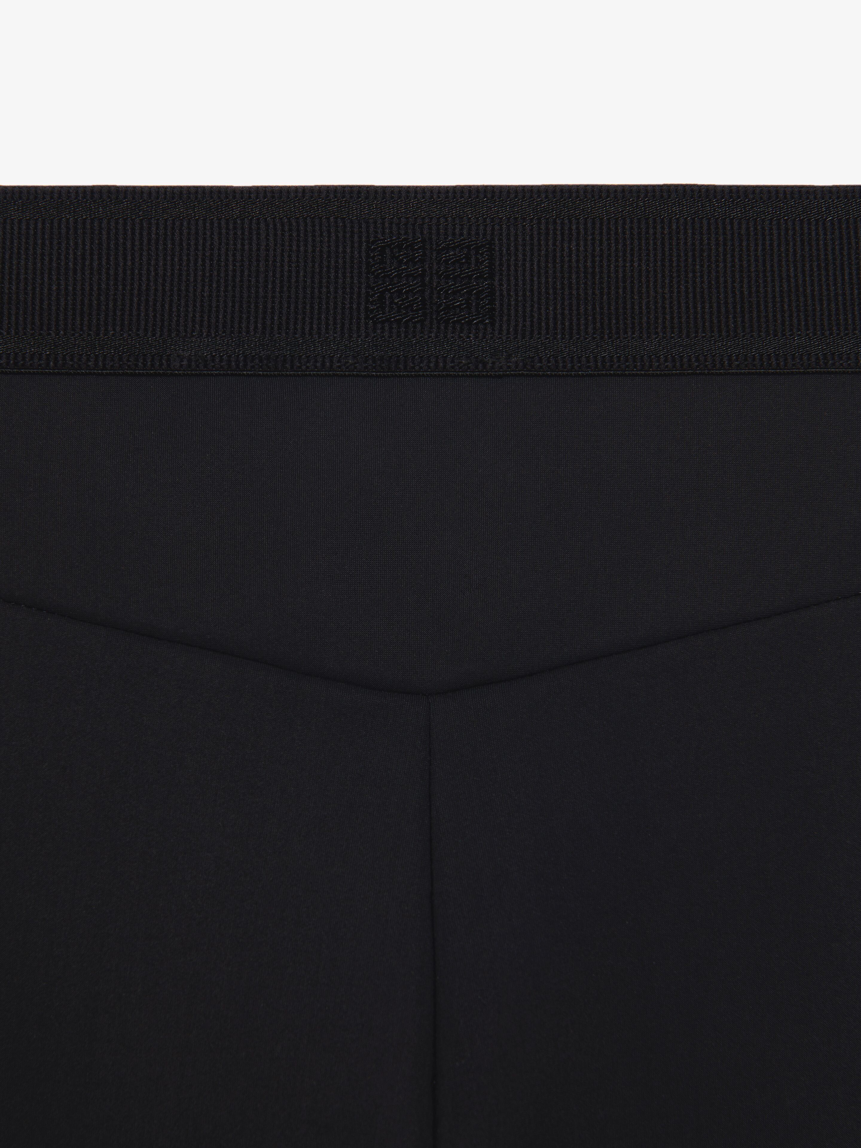 Givenchy o1w1db10825 Legging Jaquard Elastic On The Waist in Black Size 24" / US 00 / IT 34 - 3 Thumbnail