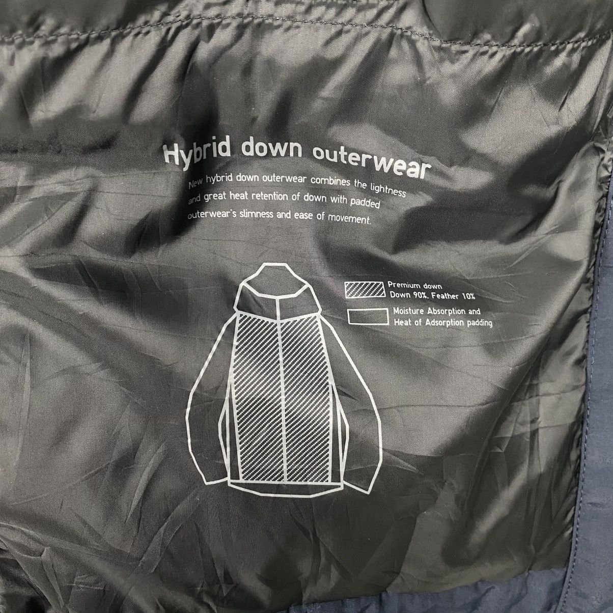 Japanese Brand × Uniqlo Uniqlo hybrid quilted parka jacket Size US L / EU 52-54 / 3 - 20 Thumbnail