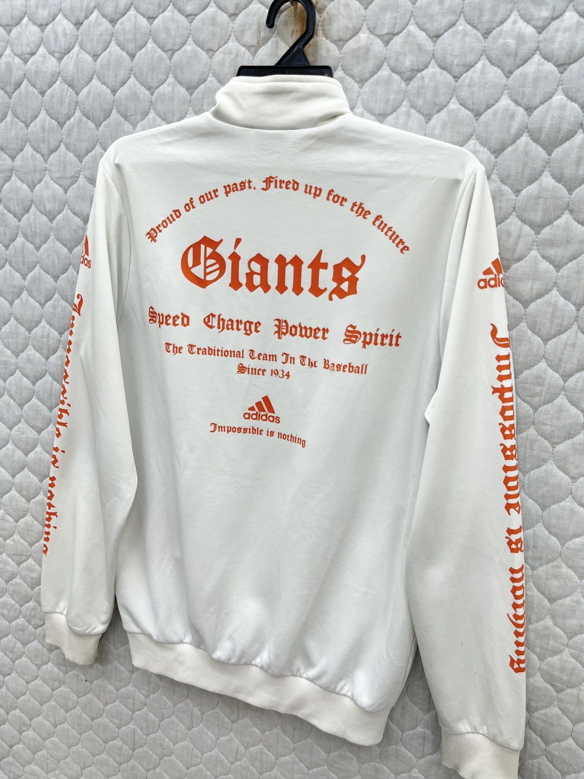Adidas 🔥🔥🔥STEALS ADIDAS MLB GIANTS BASEBALL TEAM SWEATER Size US M / EU 48-50 / 2 - 5 Thumbnail