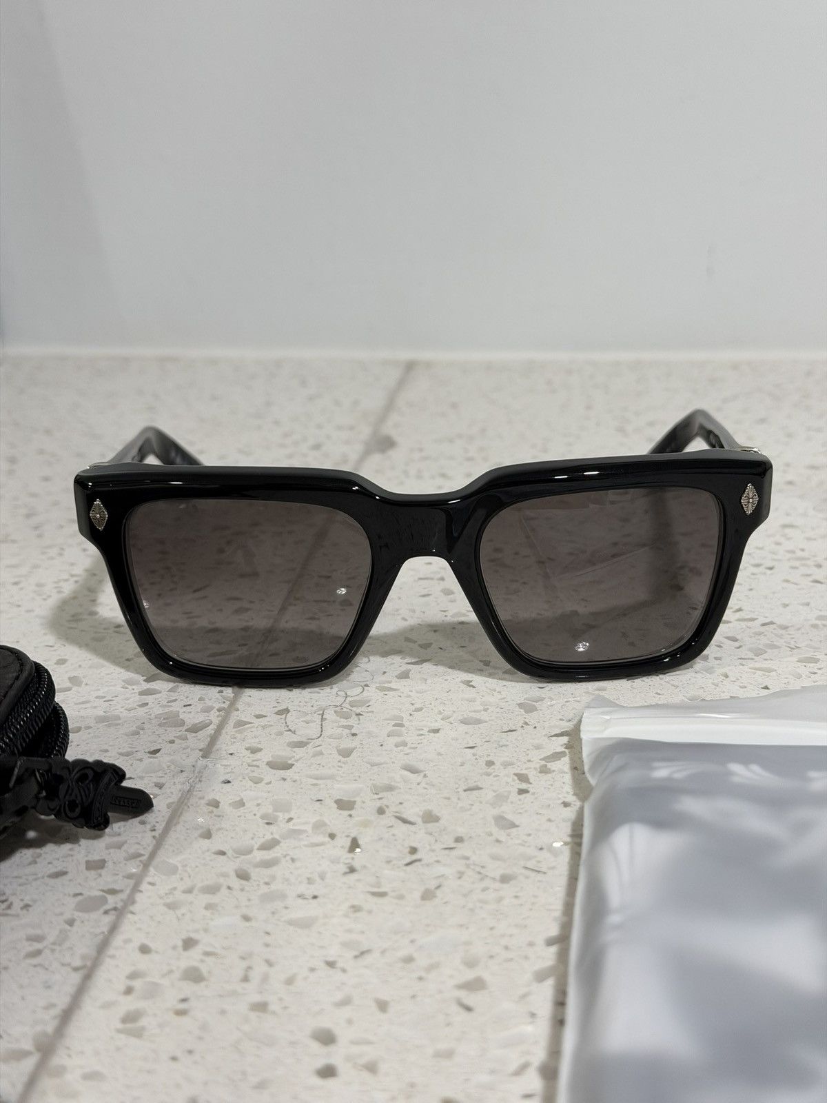 Chrome Hearts Chrome Hearts HALLLAMANASS Sunglasses Size ONE SIZE - 1 Thumbnail