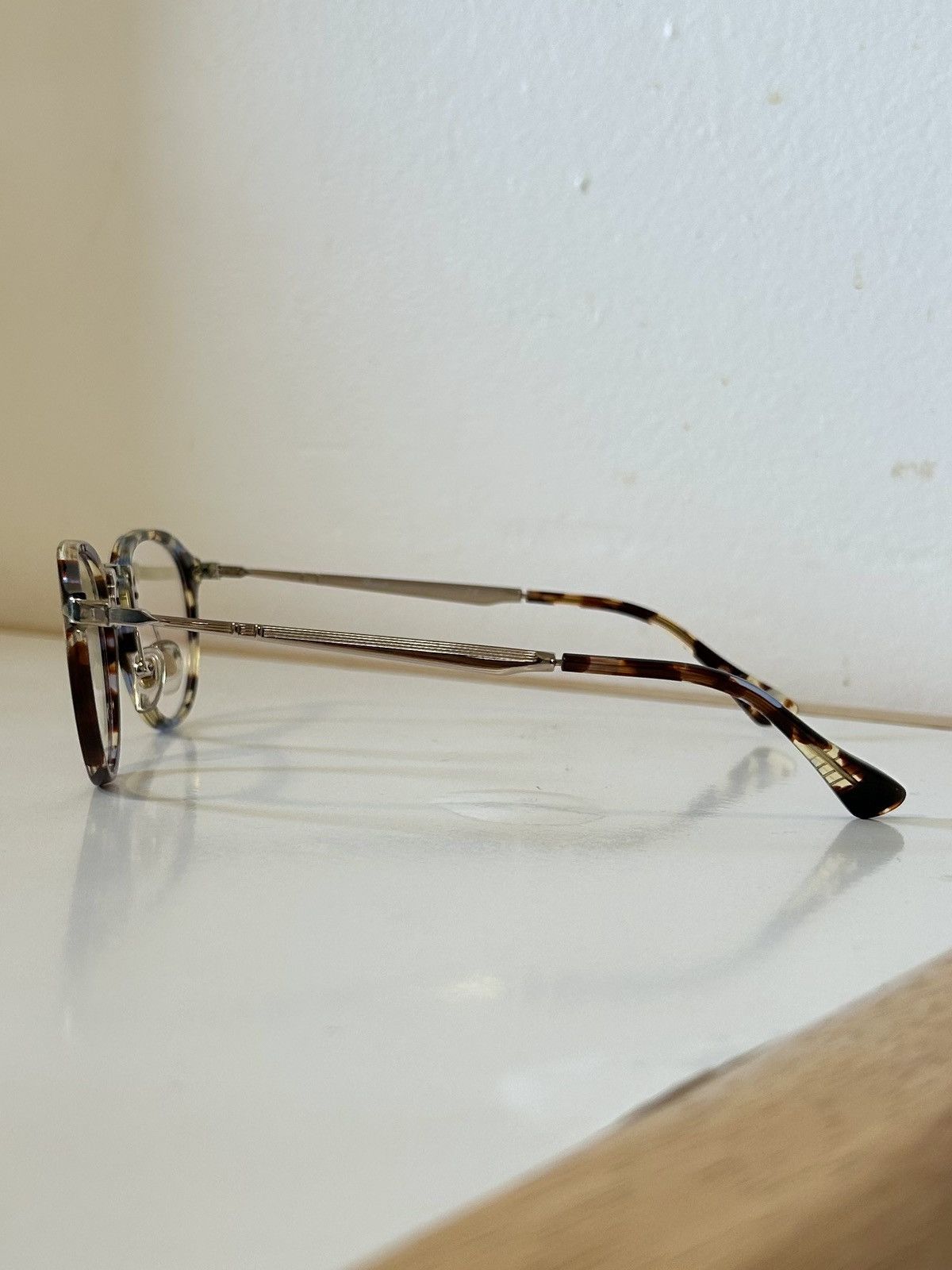 Persol PO3168v Calligrapher Edition - Brown Spotted Blue Size ONE SIZE - 5 Thumbnail