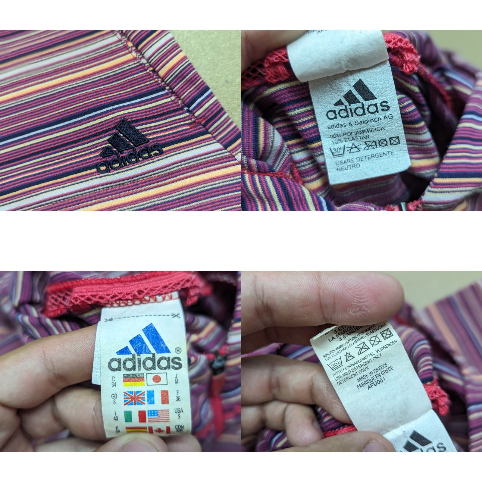 Adidas Adidas Salomon AG Jacket Womens Size S Track Sports Full Zip Hooded Jacket Size S / US 4 / IT 40 - 8 Thumbnail