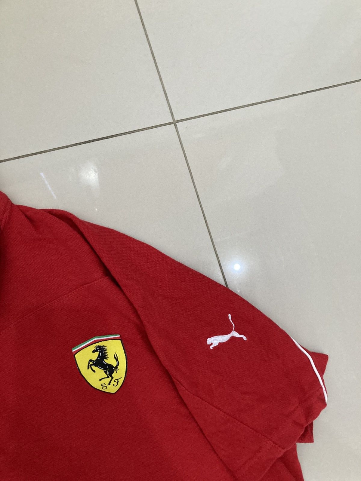 Ferrari × Puma puma scuderia ferrari formula1 f1 racing team polo tshirt Size US XL / EU 56 / 4 - 5 Thumbnail