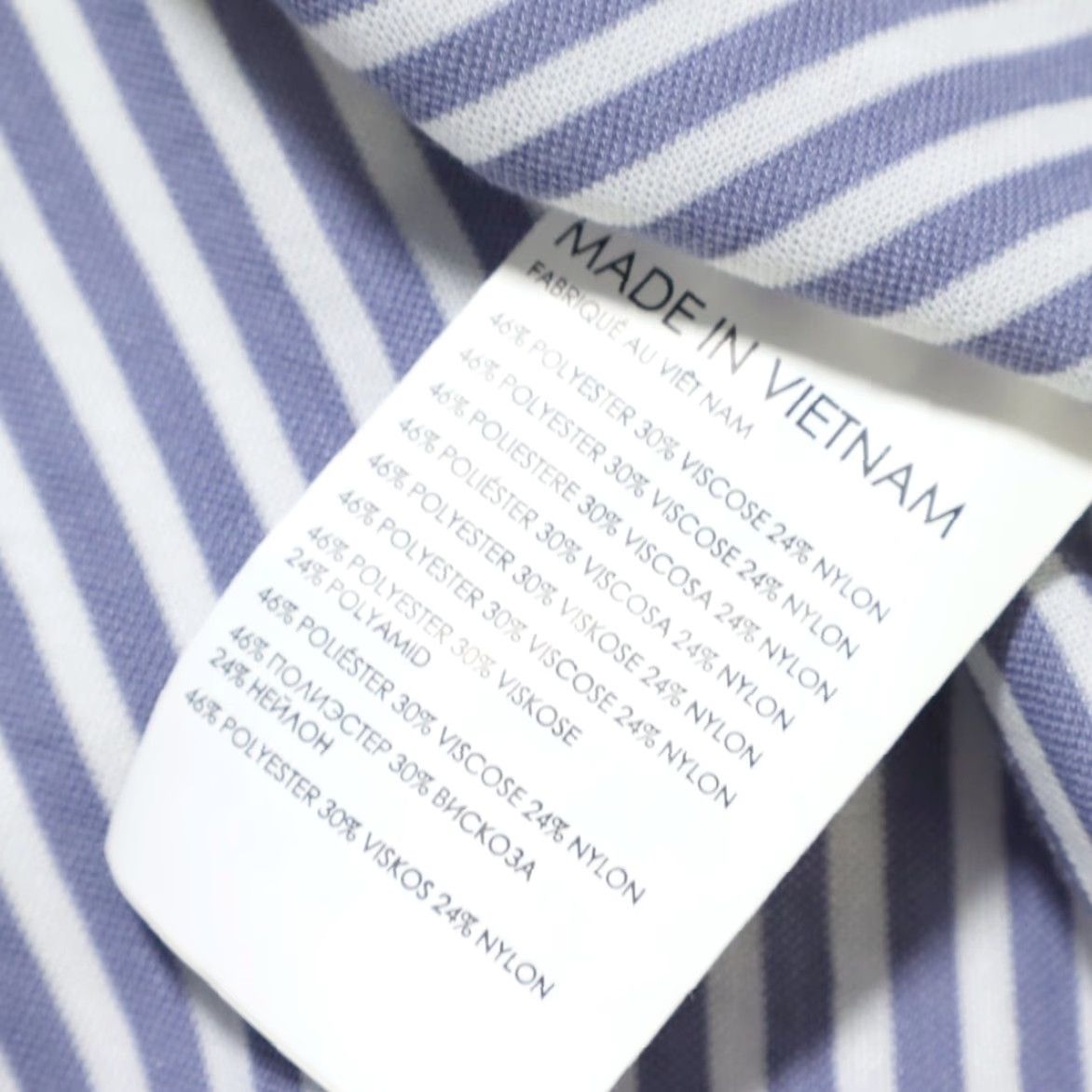Club Monaco VINTAGE Club Monaco Knit Shirt Dress Robe Striped Blue Women's XS Size XS / US 0-2 / IT 36-38 - 7 Thumbnail