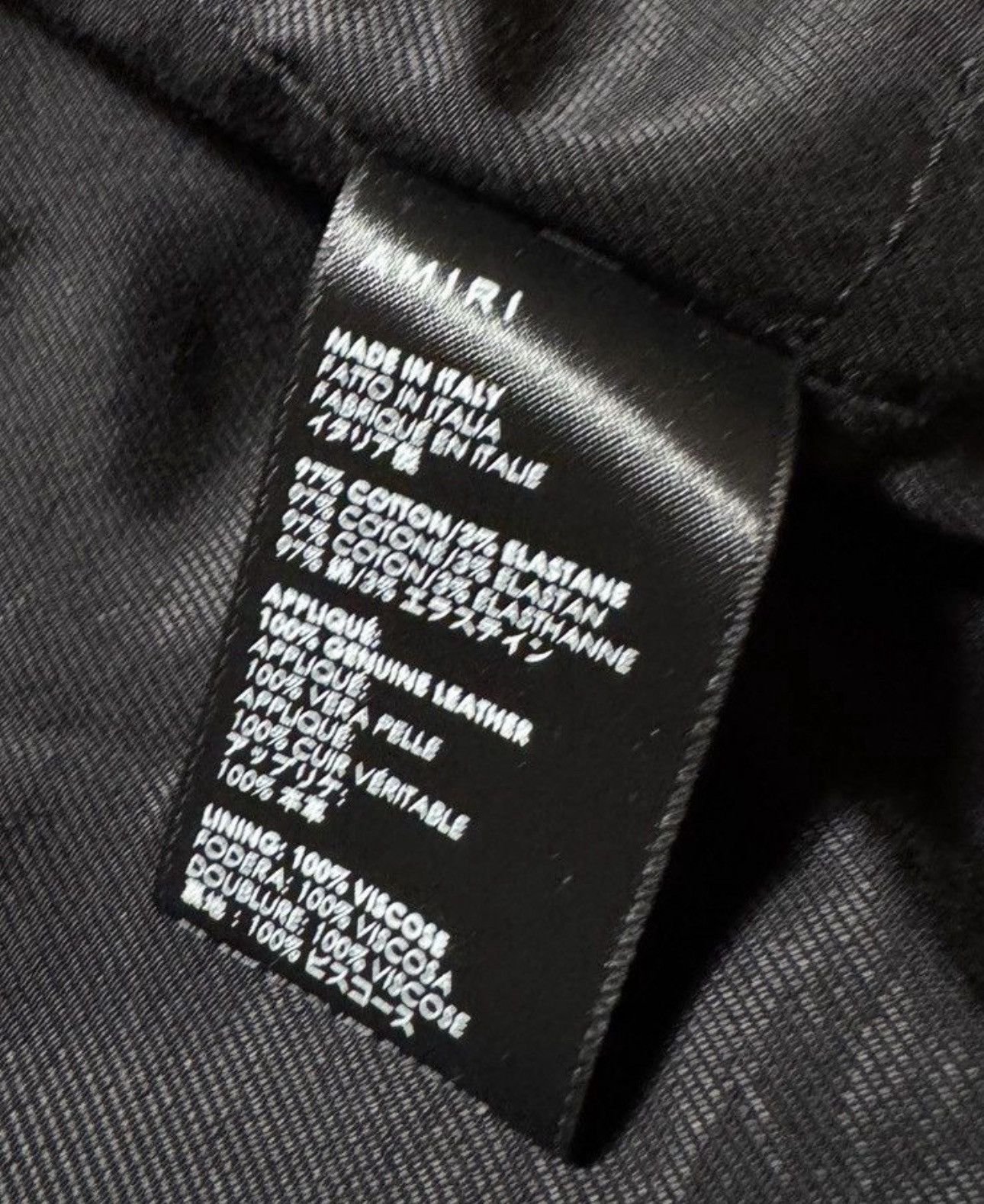 Amiri AMIRI CORDUROY BROTHERS VARSITY JACKET BLACK Size US XL / EU 56 / 4 - 11 Thumbnail