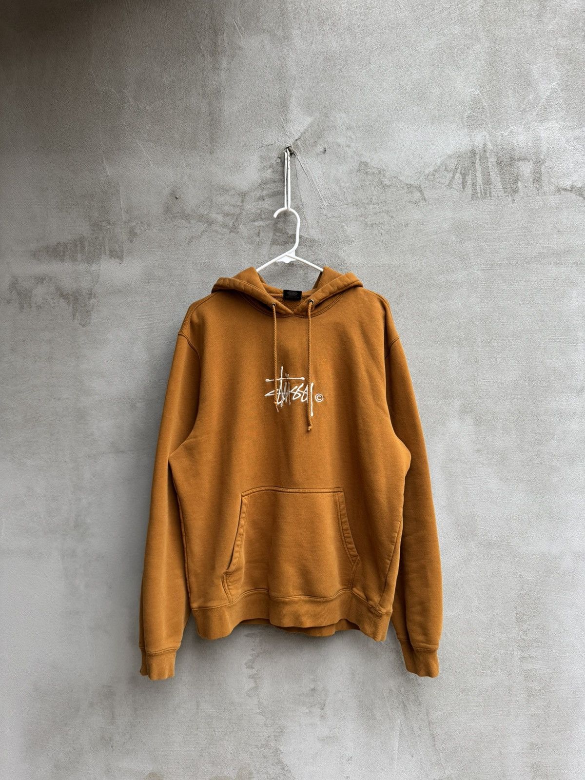 Stussy Vintage Stussy Spellout Big Logo Hoodie Size US L / EU 52-54 / 3 - 2 Thumbnail