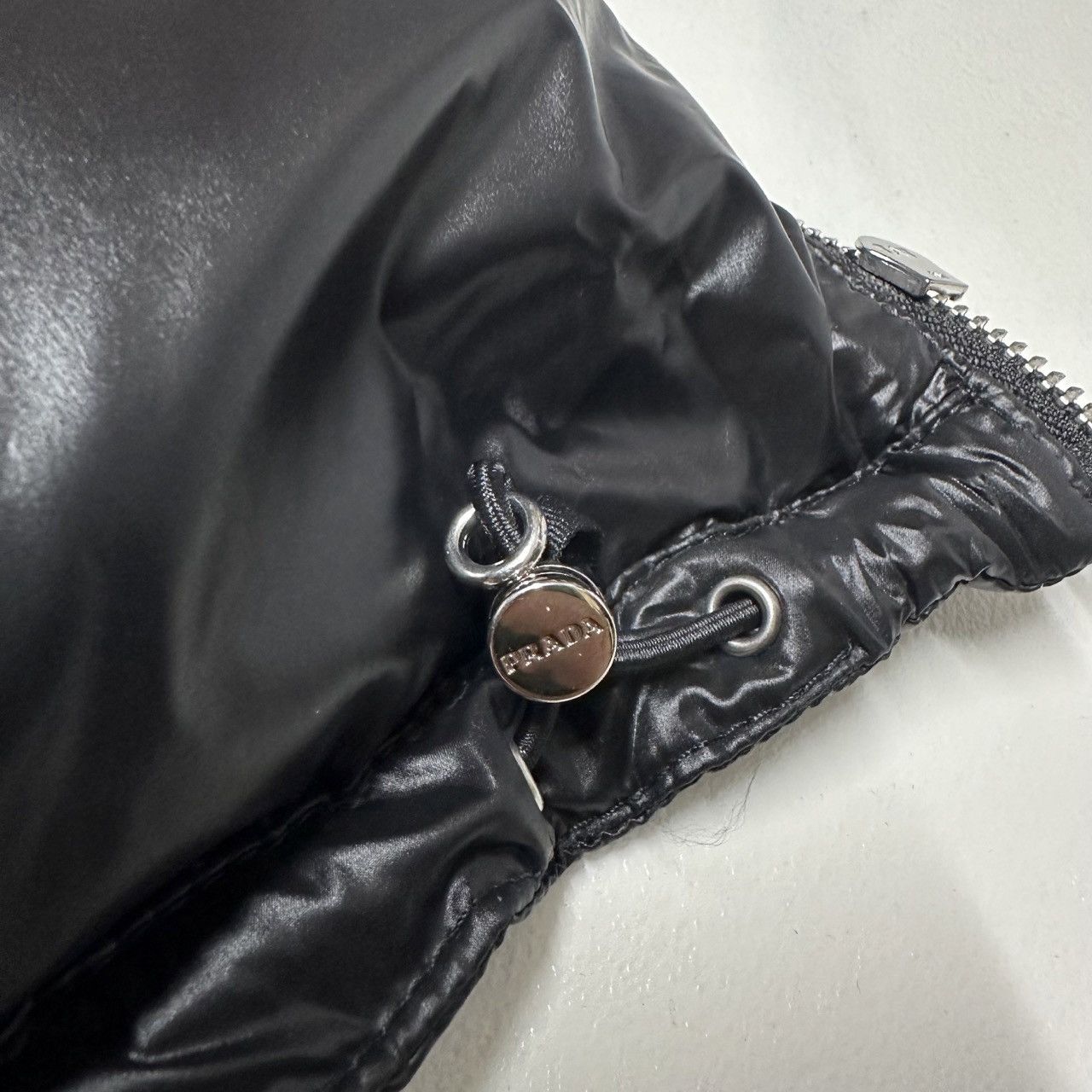 Prada Prada mens size S M black re-nylon Jacket gilet Vest Size US S / EU 44-46 / 1 - 14 Thumbnail