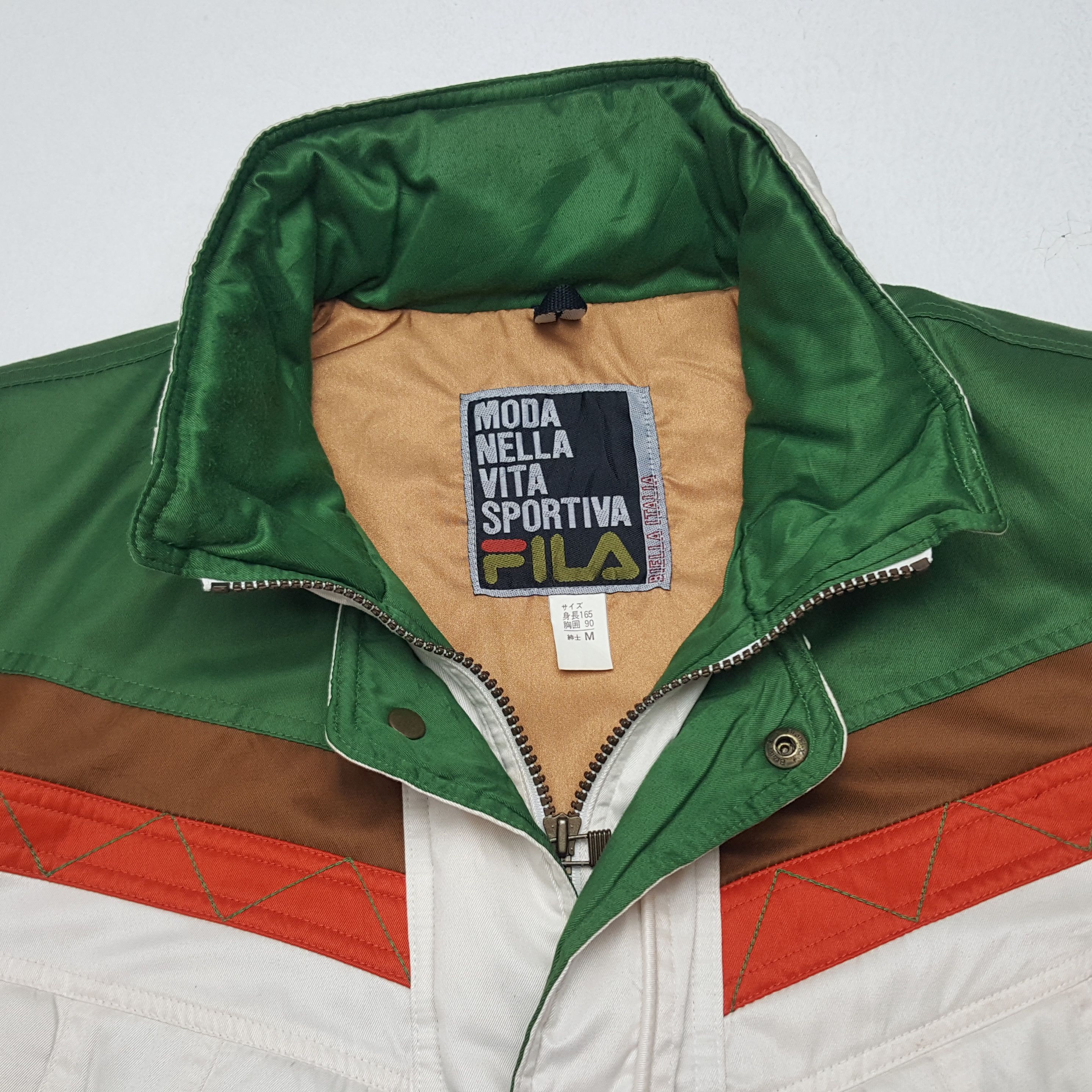 Fila × Vintage Vintage Fila Streetwear Style Zipper Jacket Size US M / EU 48-50 / 2 - 5 Thumbnail