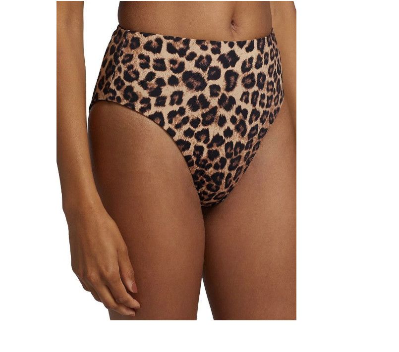 Good American Good American Leopard Reversible Swim Bottom ( 4 / XL ) Size 36" / US 14 / IT 50 - 8 Thumbnail