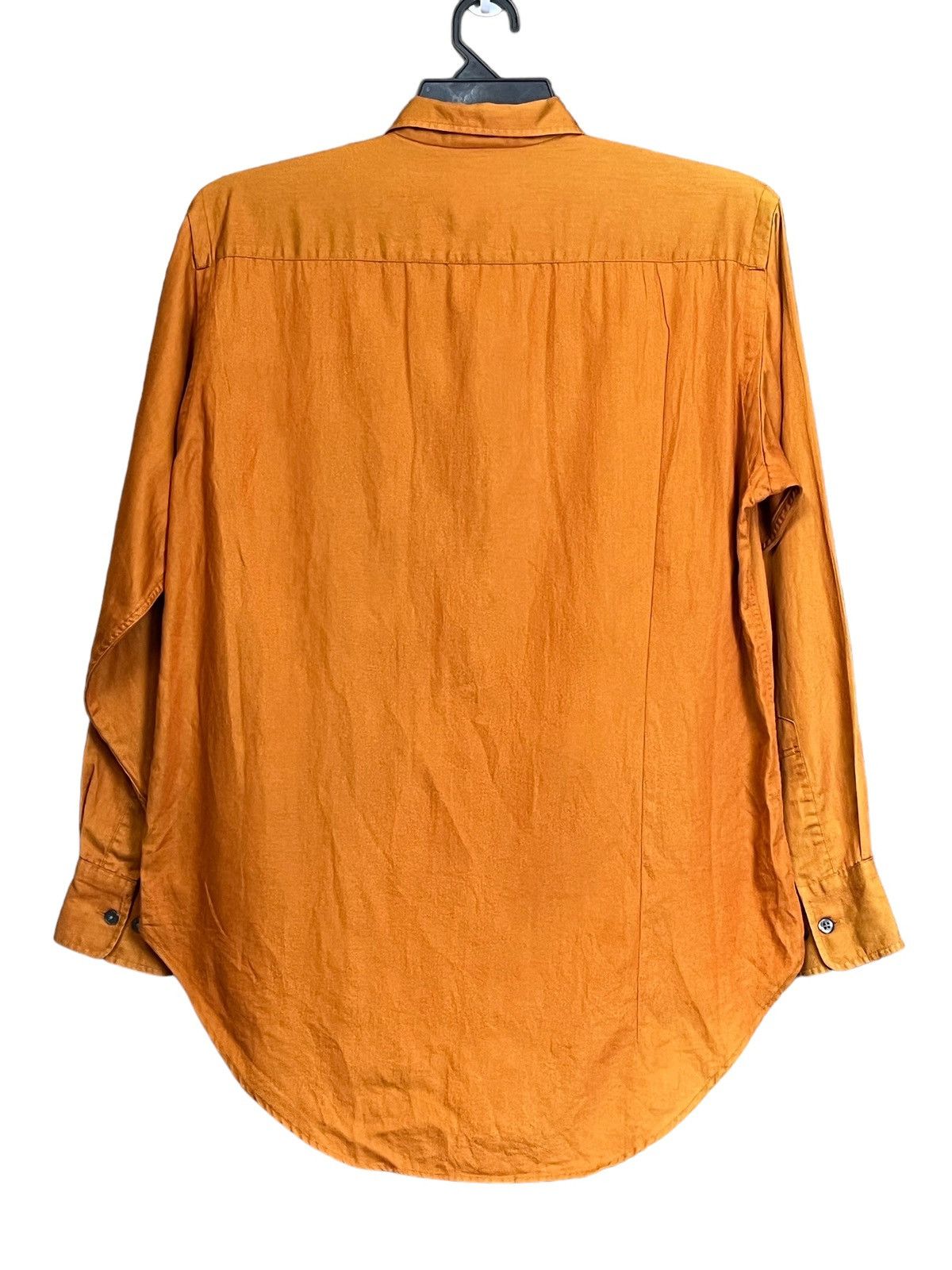Yohji Yamamoto ICONIC🔥YOHJI YAMAMOTO AAR DURBAN TWO TONE BUTTON UPS SHIRT Size US M / EU 48-50 / 2 - 2 Thumbnail
