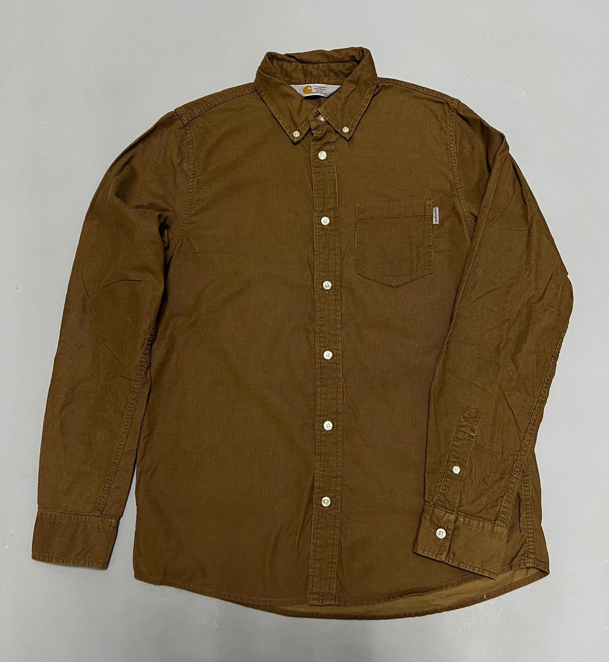 Carhartt × Carhartt Wip × Vintage Vintage Carhartt Corduroy shirt Size US S / EU 44-46 / 1 - 1 Thumbnail