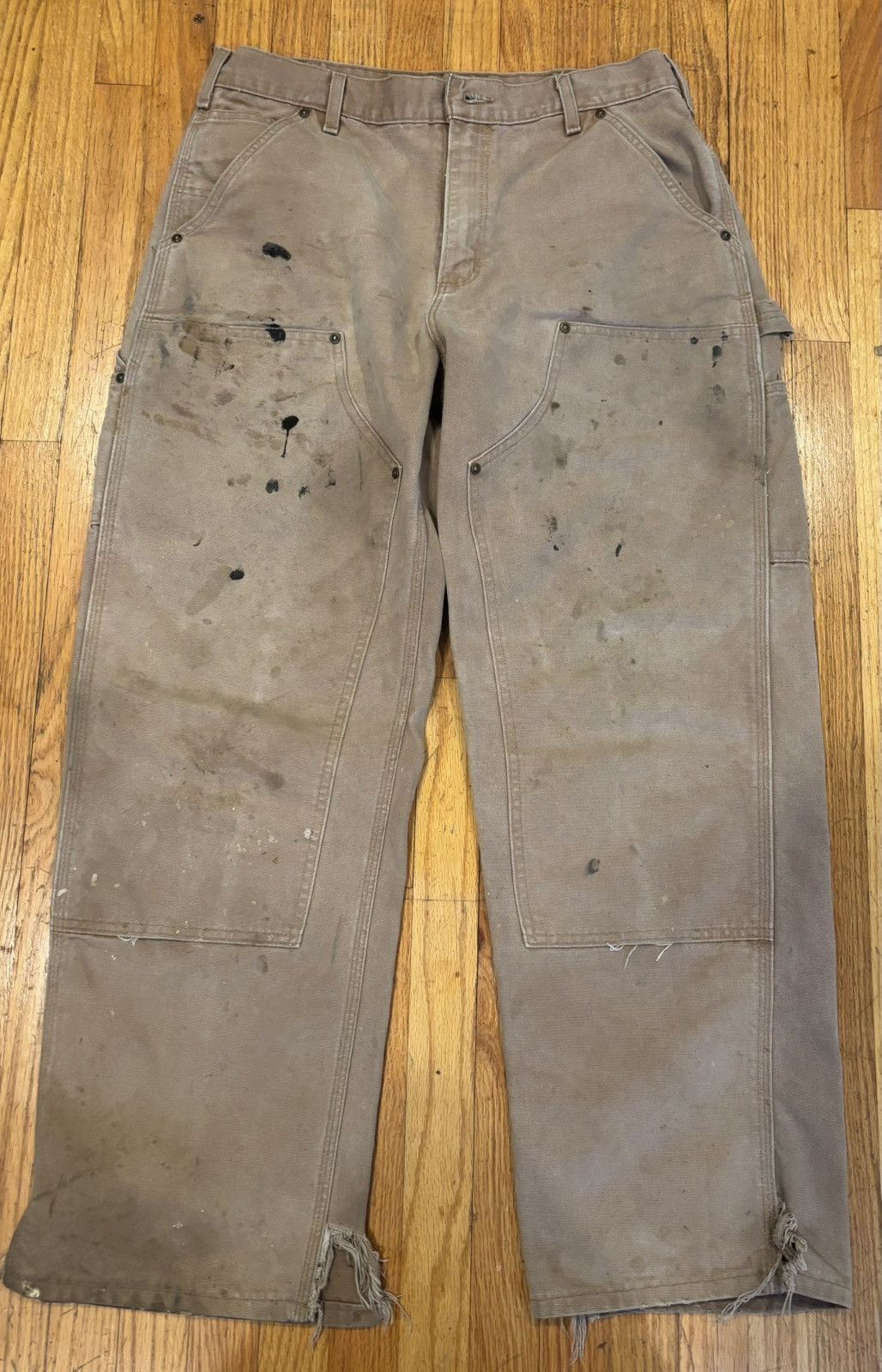 Carhartt × Carhartt Wip Vintage Carhartt Double Knee Workers Pants Size US 32 / EU 48 - 1 Thumbnail