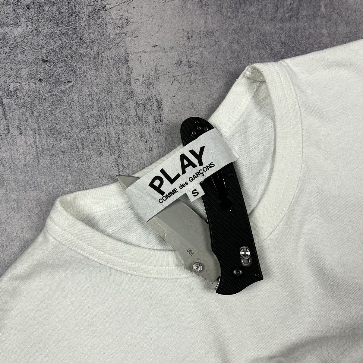 Comme des Garcons Comme Des Garcons Heart Big Logo Y2K Long Sleeve Shirt Size US XS / EU 42 / 0 - 5 Thumbnail
