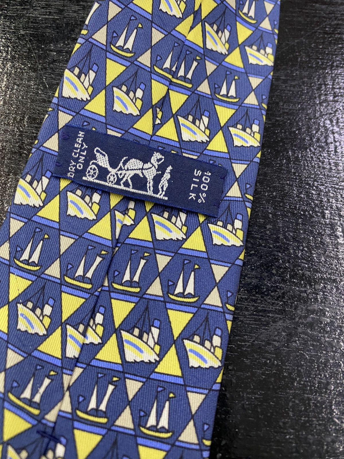 Hermes Vintage hermes tie Size ONE SIZE - 5 Thumbnail