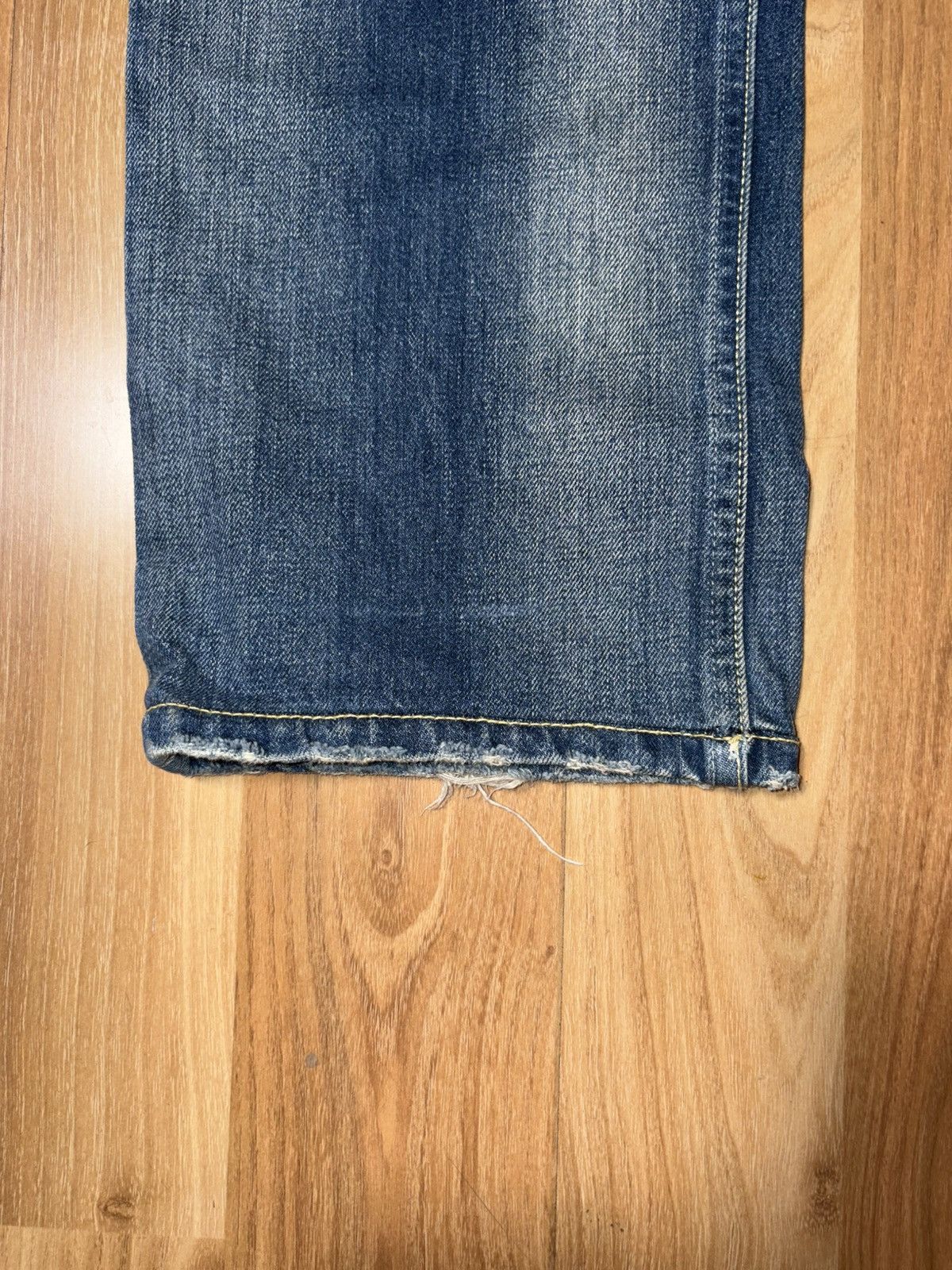 Levi's Vintage Clothing Rare Levi’s 601 Straight Fit Denim - Distressed - 36x34 Size US 36 / EU 52 - 5 Thumbnail