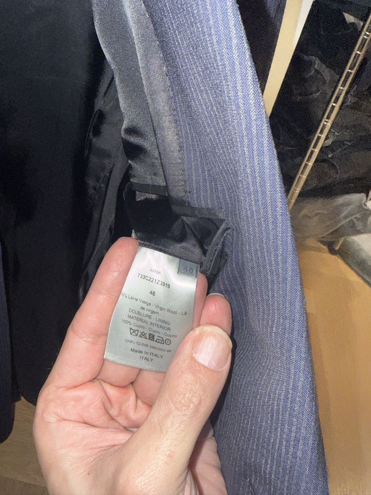 Dior Dior homme suit size 48 Size 48R - 4 Thumbnail