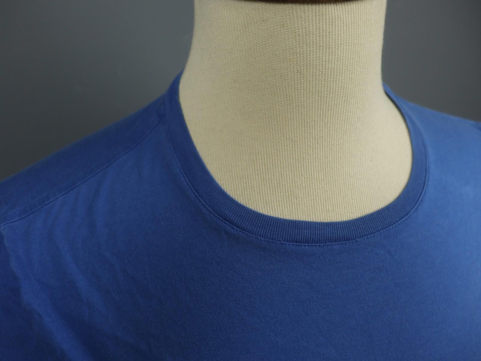 Lacoste Lacoste Blue Graphic Logo Cotton Crew Neck T-Shirt Size 4 Size US M / EU 48-50 / 2 - 5 Thumbnail