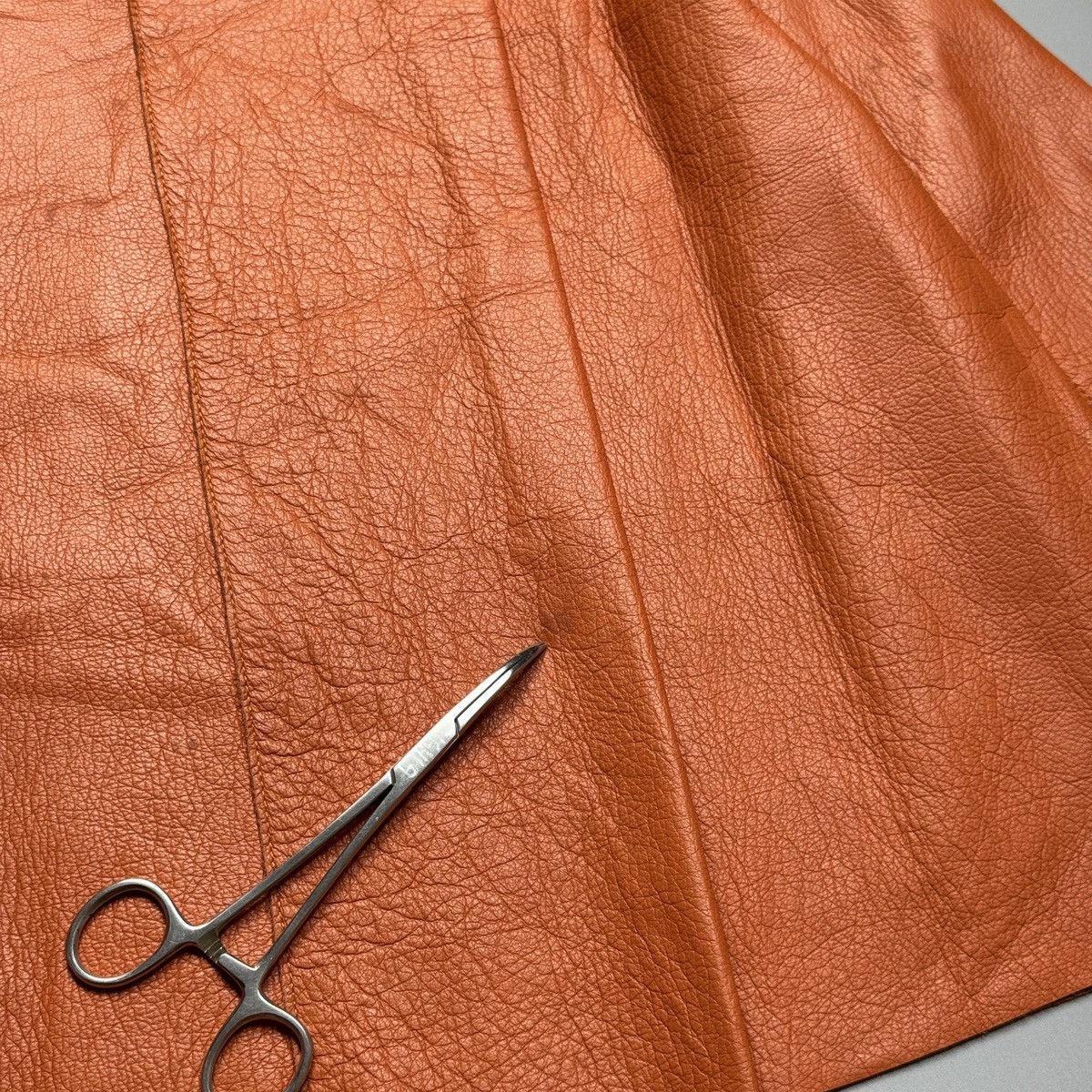 Marni Marni - Light weight orange leather zip up - Jacket Size M / US 6-8 / IT 42-44 - 11 Thumbnail