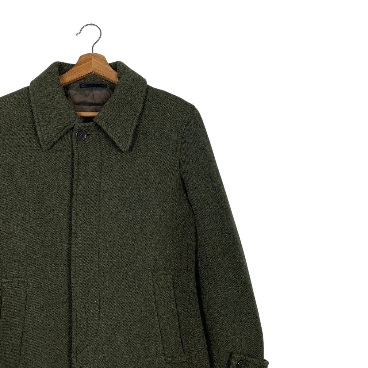 ABAHOUSE Japanese Brand Abahouse Wool Green Coat Size US M / EU 48-50 / 2 - 5 Thumbnail