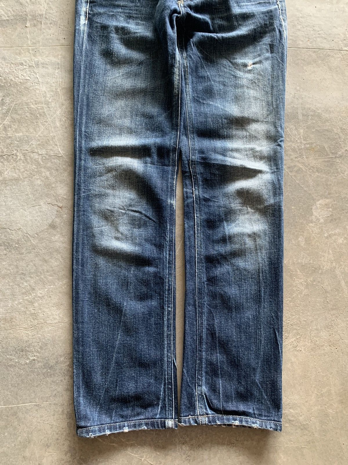 Designer × Diesel vintage diesel jeans season faded washed studded backpocket Size US 29 - 10 Thumbnail