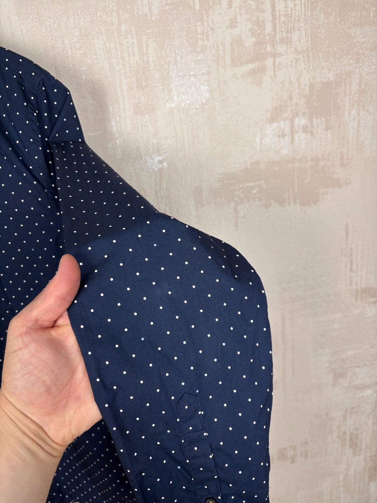 Pretty Green Pretty Green Polka Dot Shirt Long Sleeve Slim Fit Size US L / EU 52-54 / 3 - 10 Thumbnail