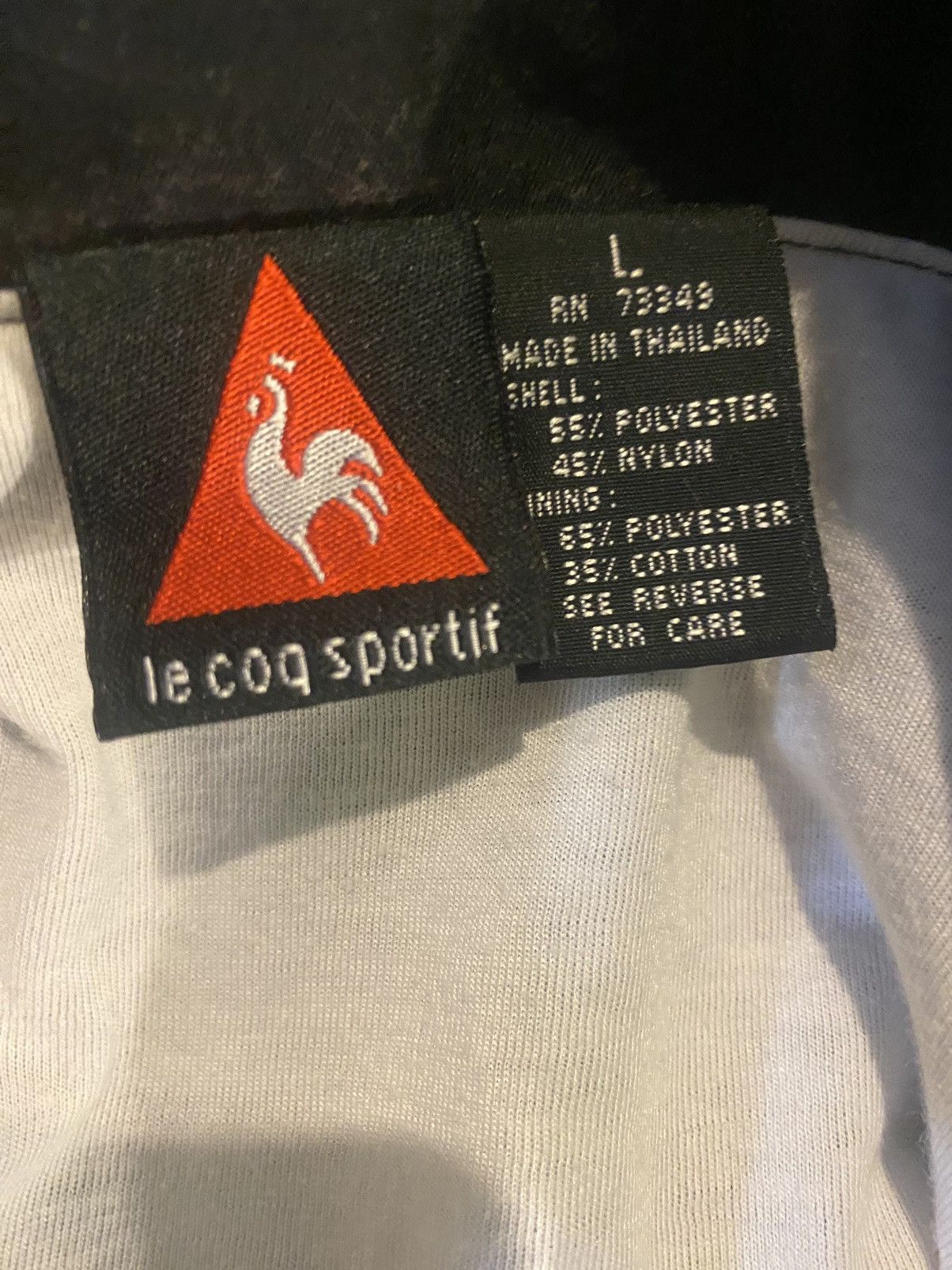 Le Coq Sportif Le Coq Sportif Vintage Bomber Black Quilted 90’s 2000’s Size US L / EU 52-54 / 3 - 3 Thumbnail