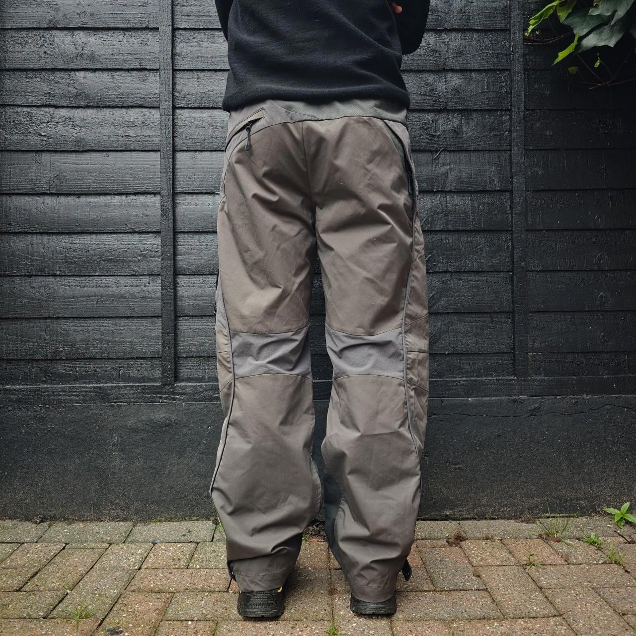 Other Grey Panelled Waterproof Technical Trousers Size US 30 / EU 46 - 5 Thumbnail
