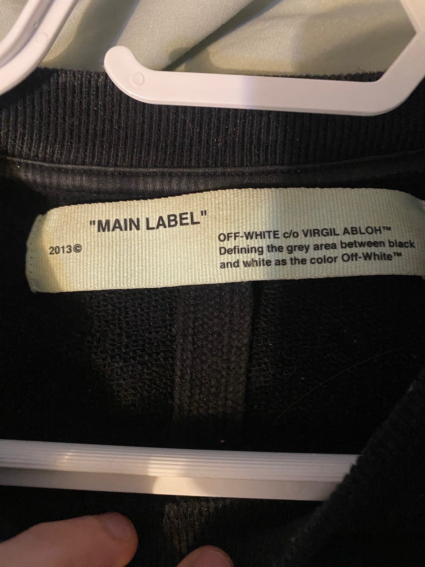 Off-White Off white mona lisa crewneck Size US M / EU 48-50 / 2 - 4 Thumbnail
