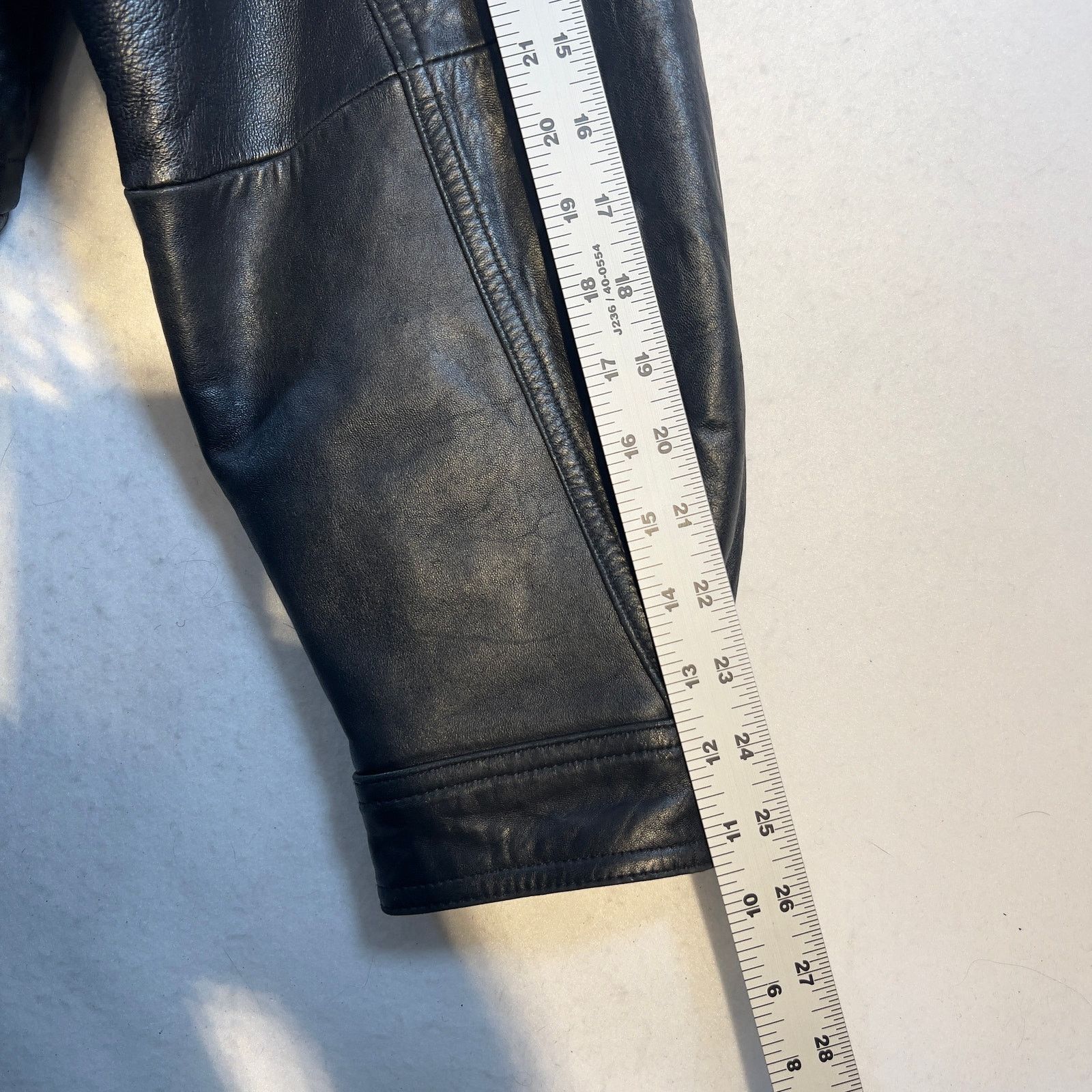 Other Colebrook Co. Lined Leather Coat Mens Large Drawstring Waist Size US L / EU 52-54 / 3 - 15 Thumbnail