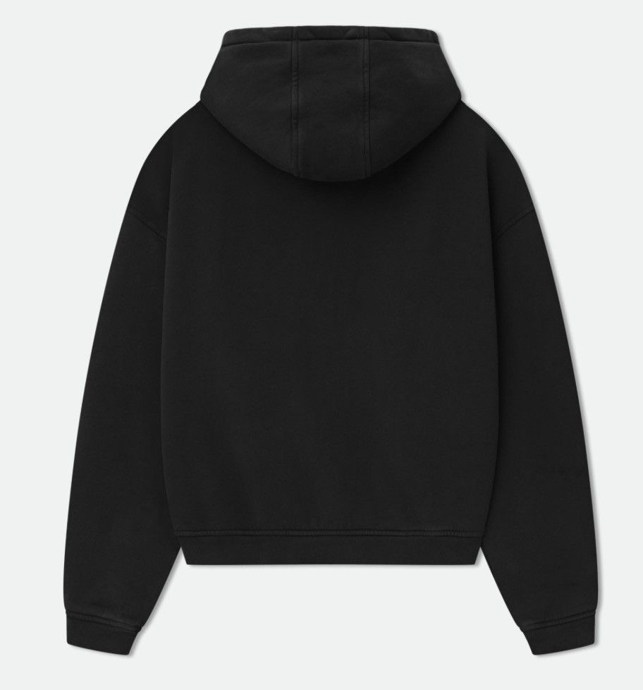 Rhude Rhude Bordeaux Grand Vin FullZip Fleece Men Hoodie Large Blk Size US M / EU 48-50 / 2 - 3 Thumbnail
