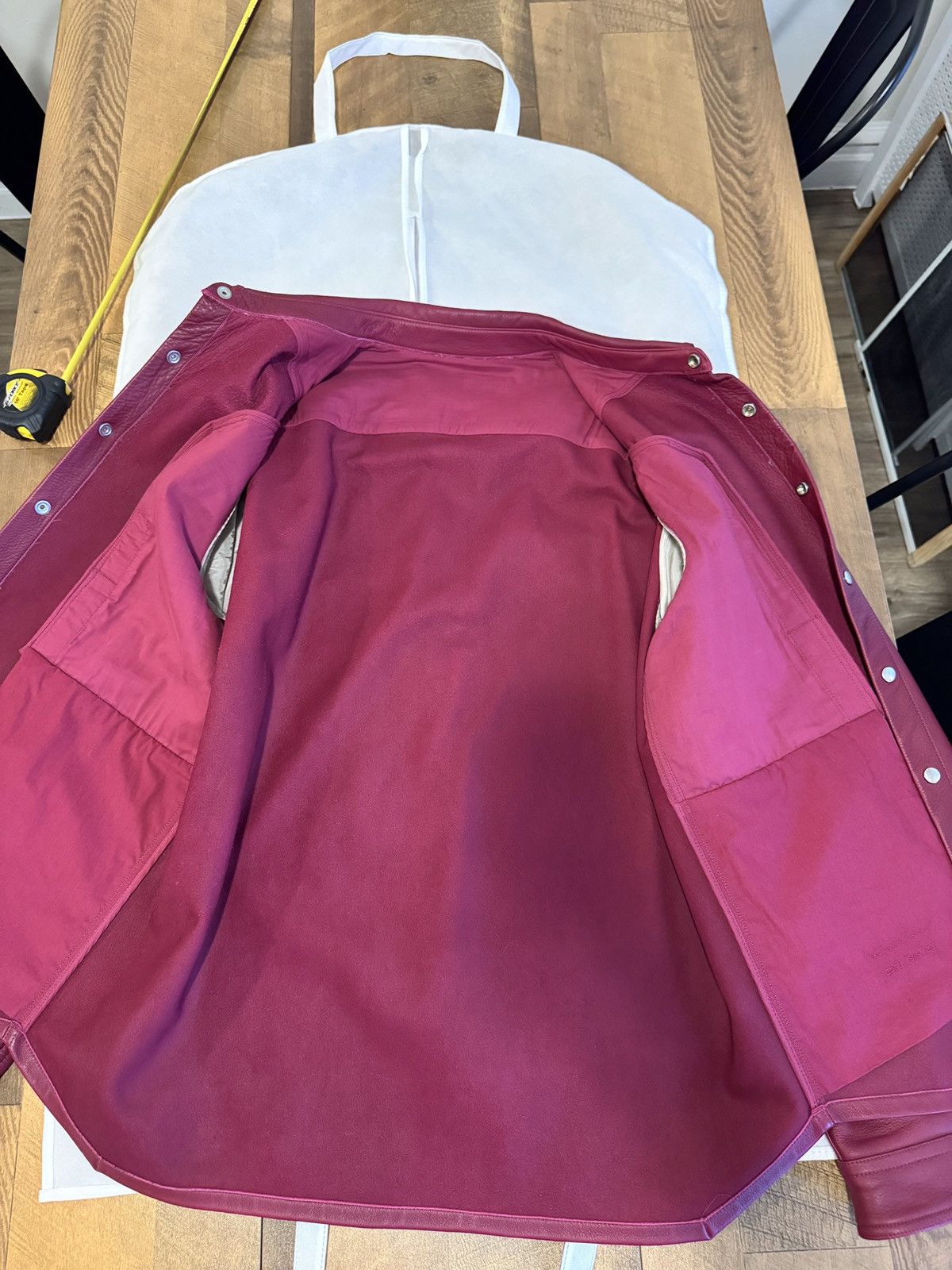 Rick Owens Rick Owens 2023 EDFU Fogpocket 'Fuschia' Overcoat Size: XL Size US XL / EU 56 / 4 - 3 Thumbnail