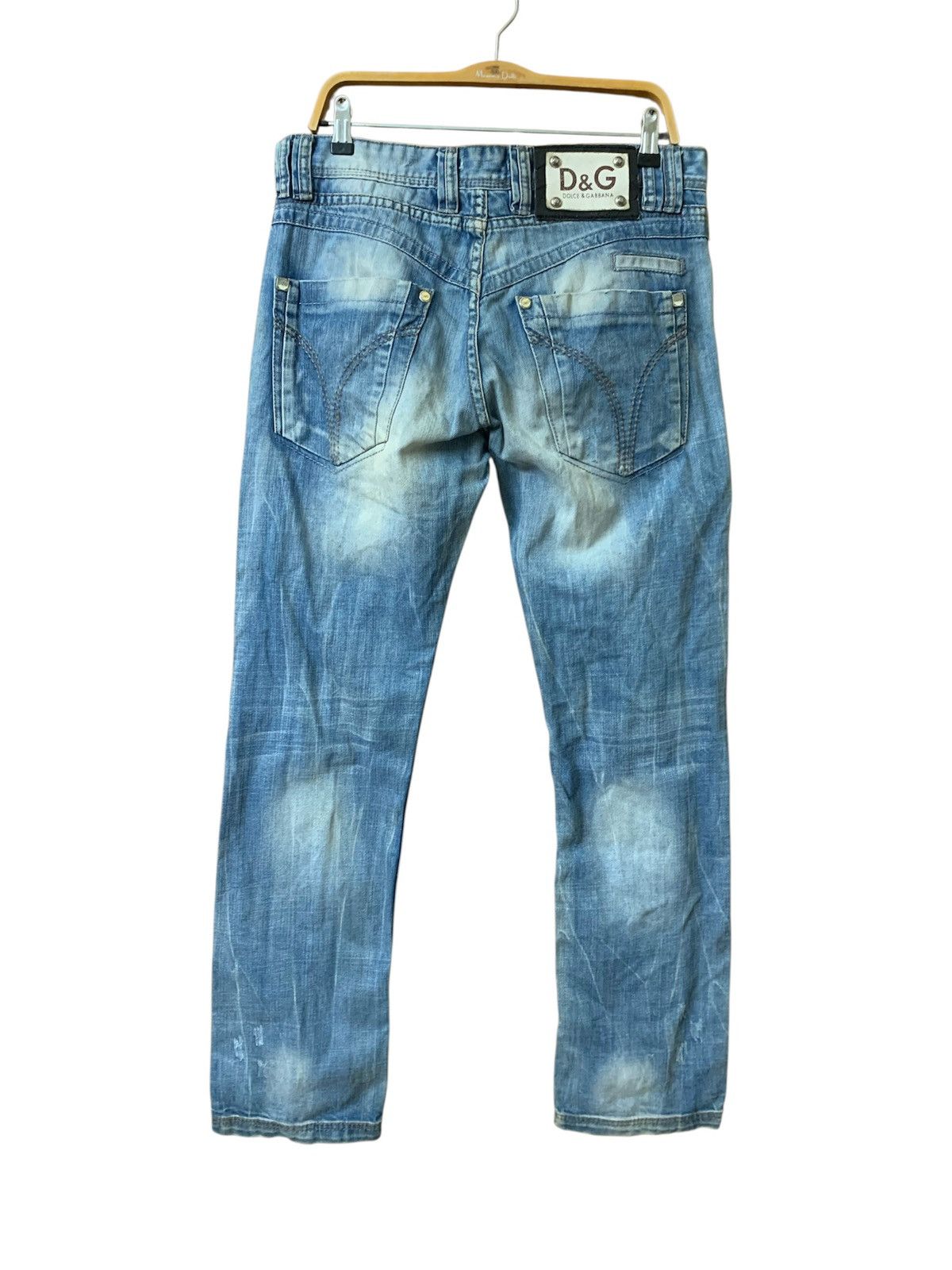 Dolce & Gabbana Dolce&gabbana Y2K jeans Size US 33 - 2 Thumbnail