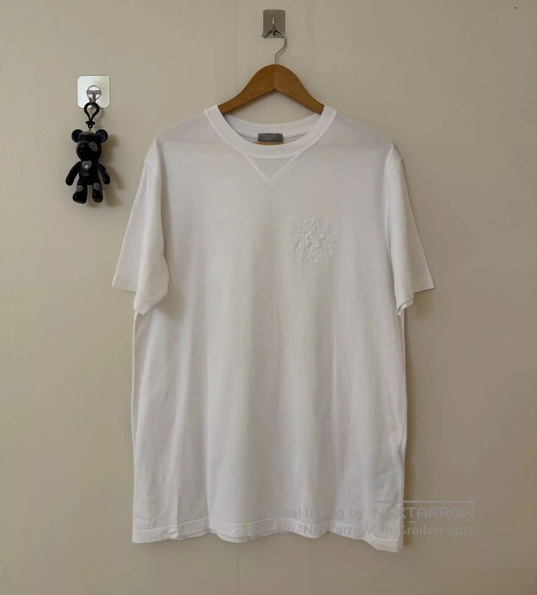 Dior Dior Five-Star Embroidered Short Sleeve Shirt. Size US S / EU 44-46 / 1 - 1 Thumbnail