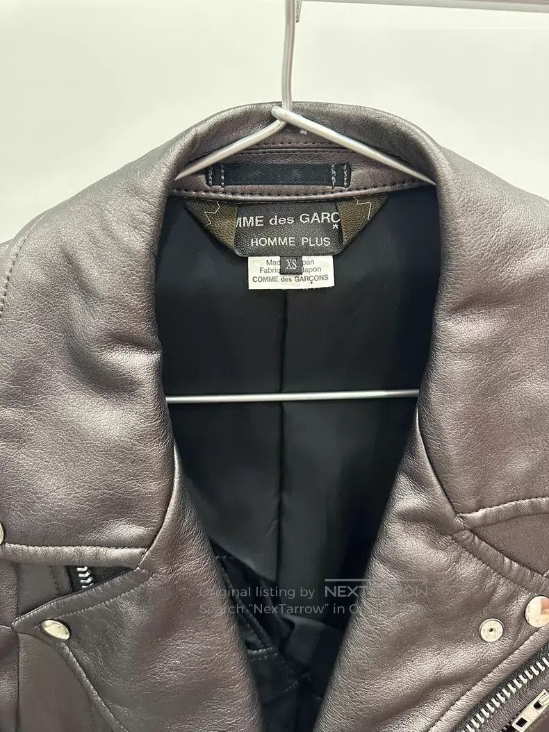 Comme des Garcons Comme des Garcons Antique Copper Wrinkle Leather Jacket Size XS / US 0-2 / IT 36-38 - 3 Thumbnail