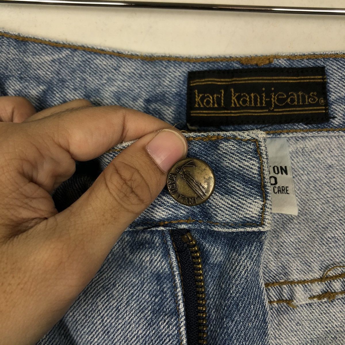 Issey Miyake 🔥Karl Kani Jeans Issey Miyake Size US 30 / EU 46 - 12 Thumbnail