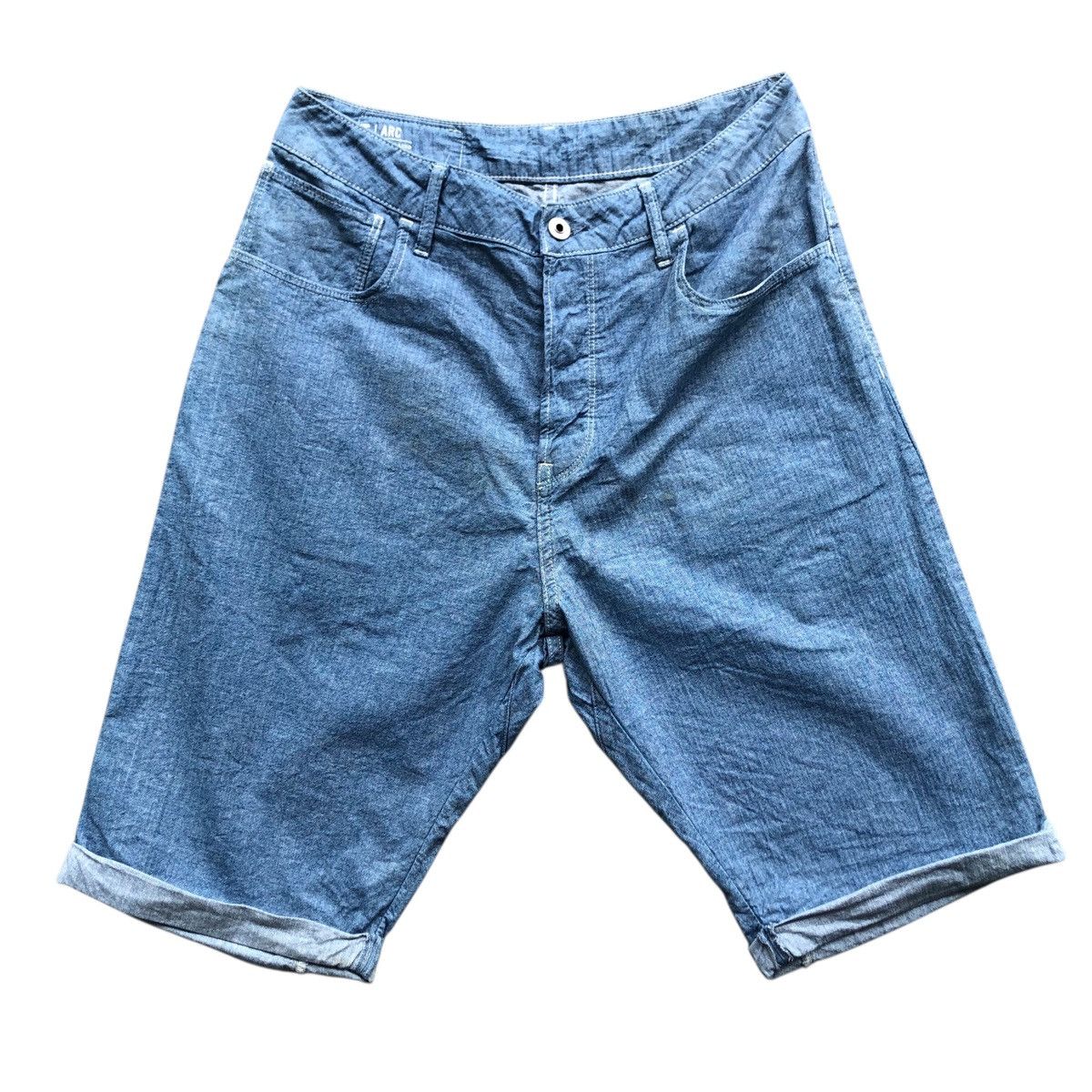 G-Star × Japanese Brand Vintage G STAR RAW arc 3d relaxed shorts Size US 30 / EU 46 - 1 Thumbnail