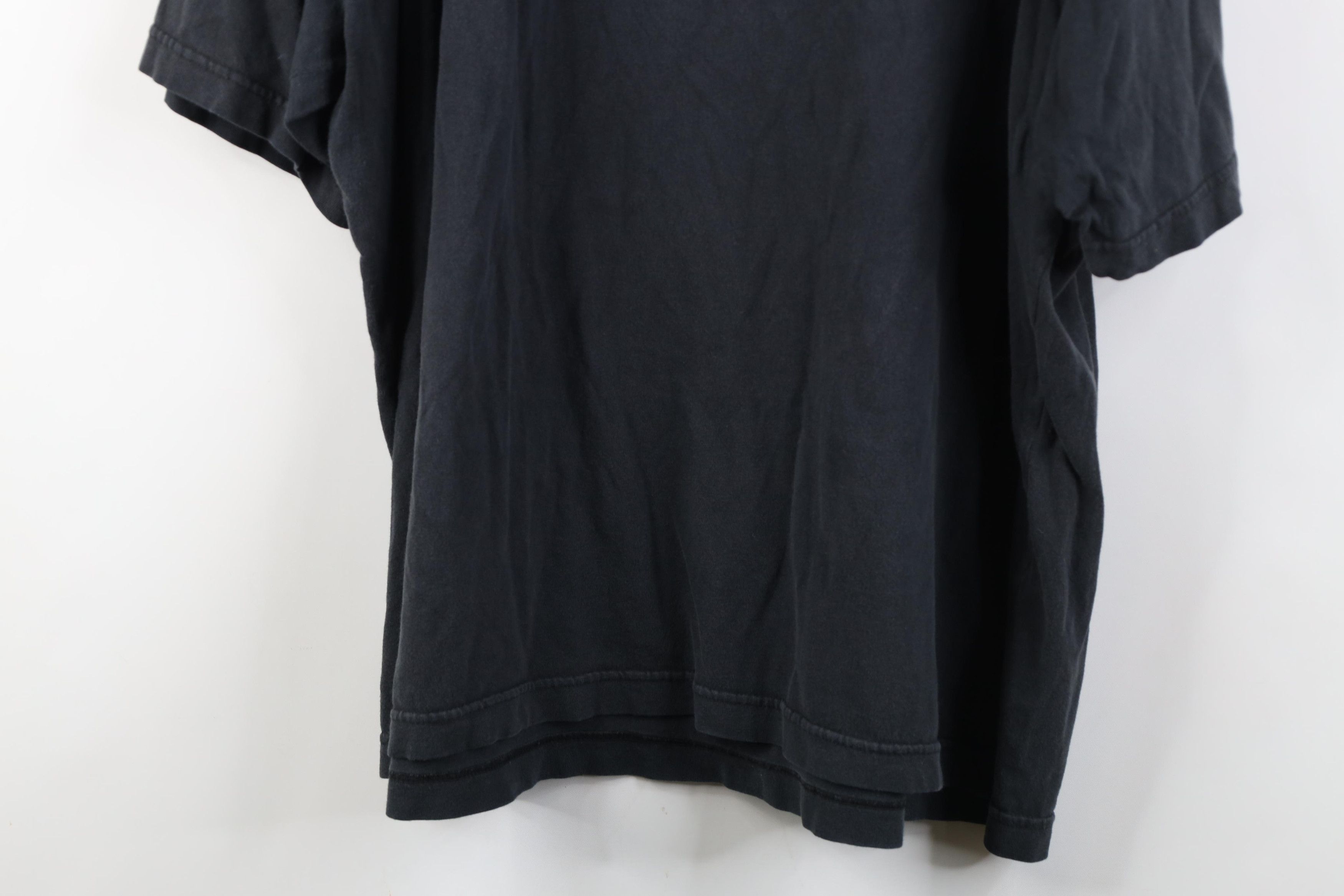 Timberland Vintage Y2K Timberland Spell Out Stencil Logo T-Shirt Black Size US XXL / EU 58 / 5 - 15 Thumbnail