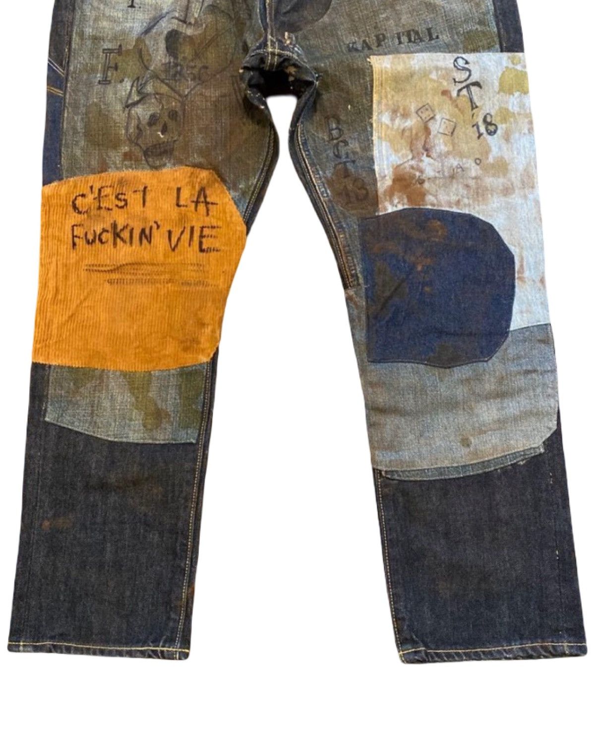 Kapital 🔥MADE IN JAPAN🇯🇵🔥 Kapital denim pants Size US 30 / EU 46 - 3 Thumbnail