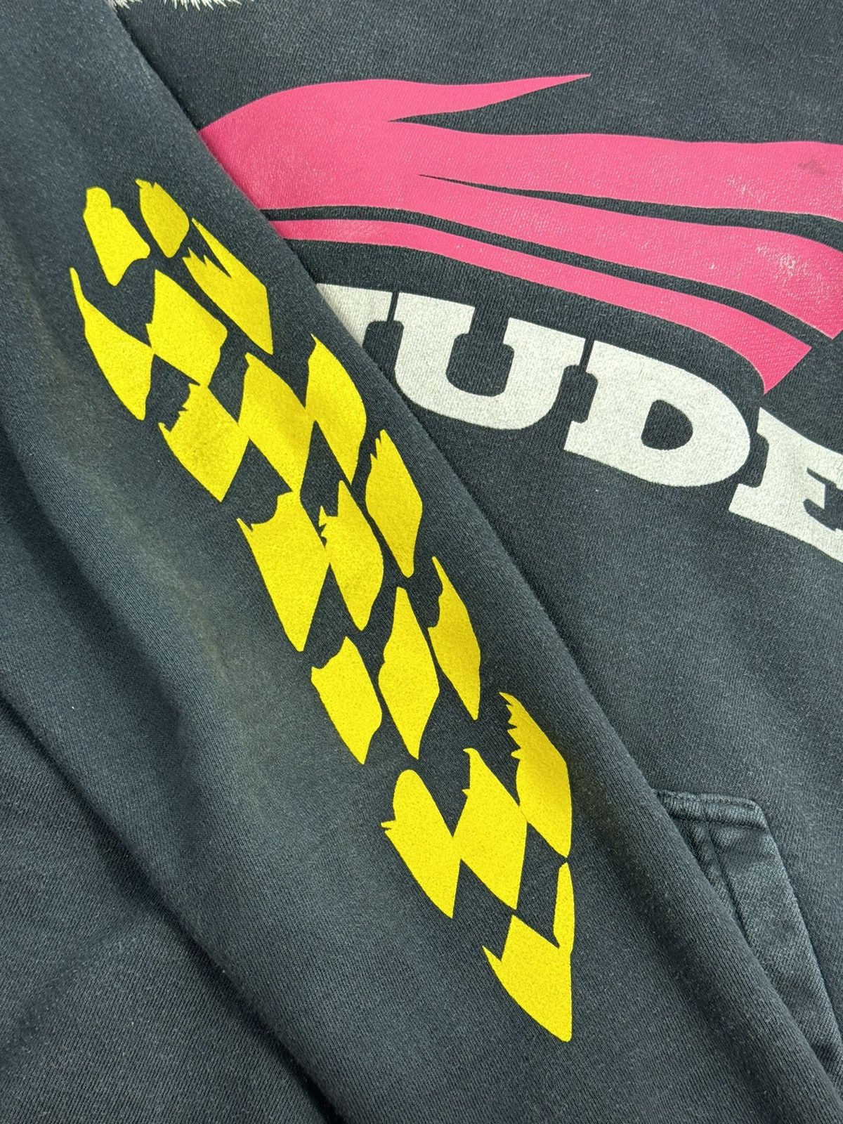 Rhude MOTOR OVERSIZED LOGO PRINT HOODIE Size US XL / EU 56 / 4 - 7 Thumbnail