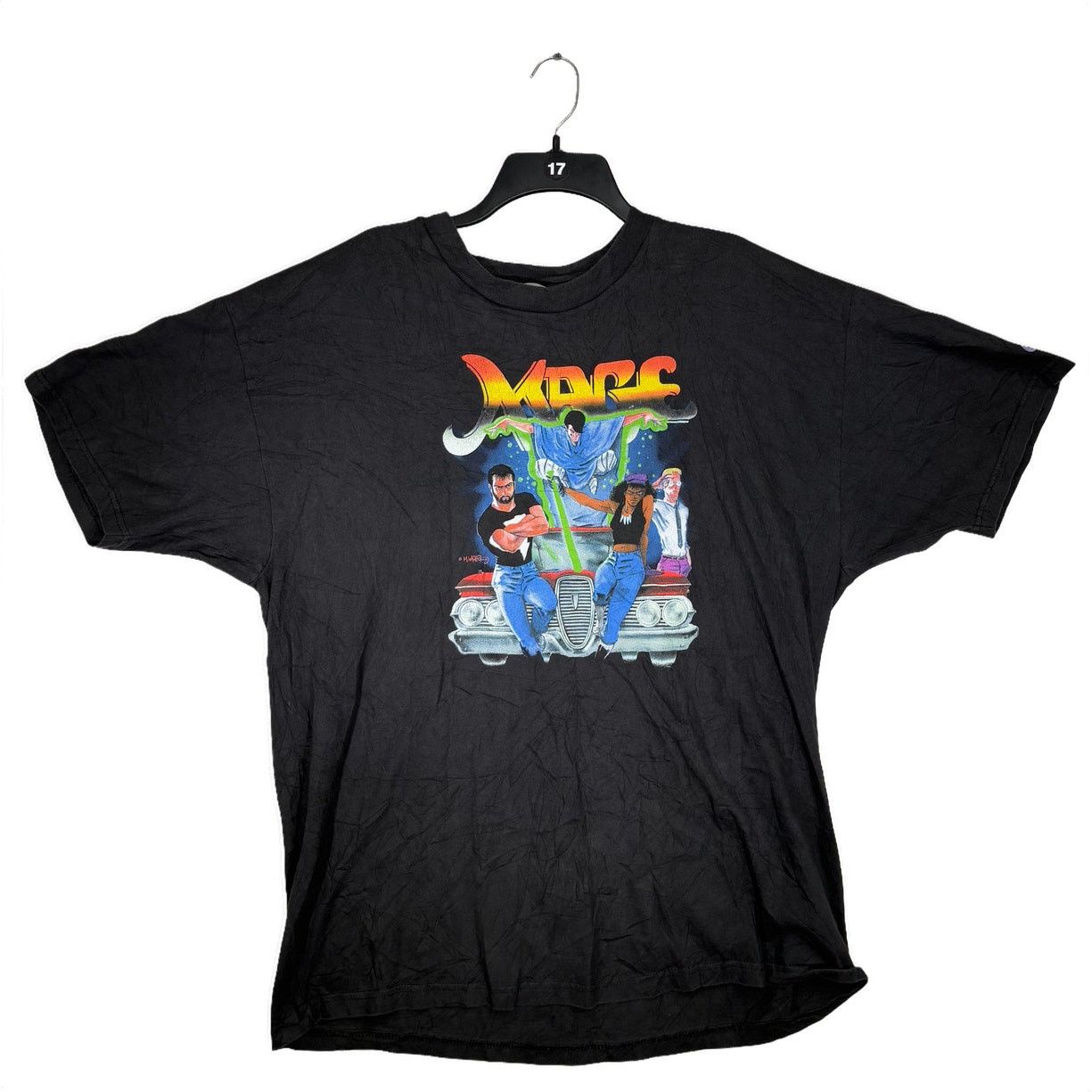 Vintage Vintage 90s Mick McGinty MARS T-Shirt XL Graphitti Rare Size US XL / EU 56 / 4 - 1 Thumbnail