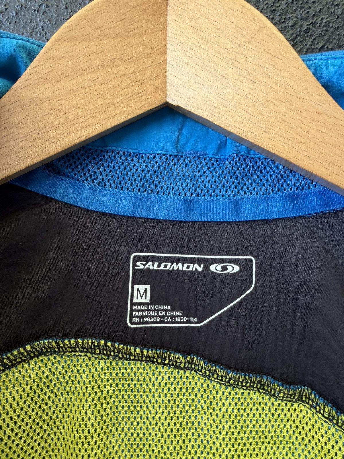 Maison Margiela × Salomon DROP! Salomon Blue Clima Wind Versatile Jacket / Windbreaker Size M / US 6-8 / IT 42-44 - 7 Thumbnail