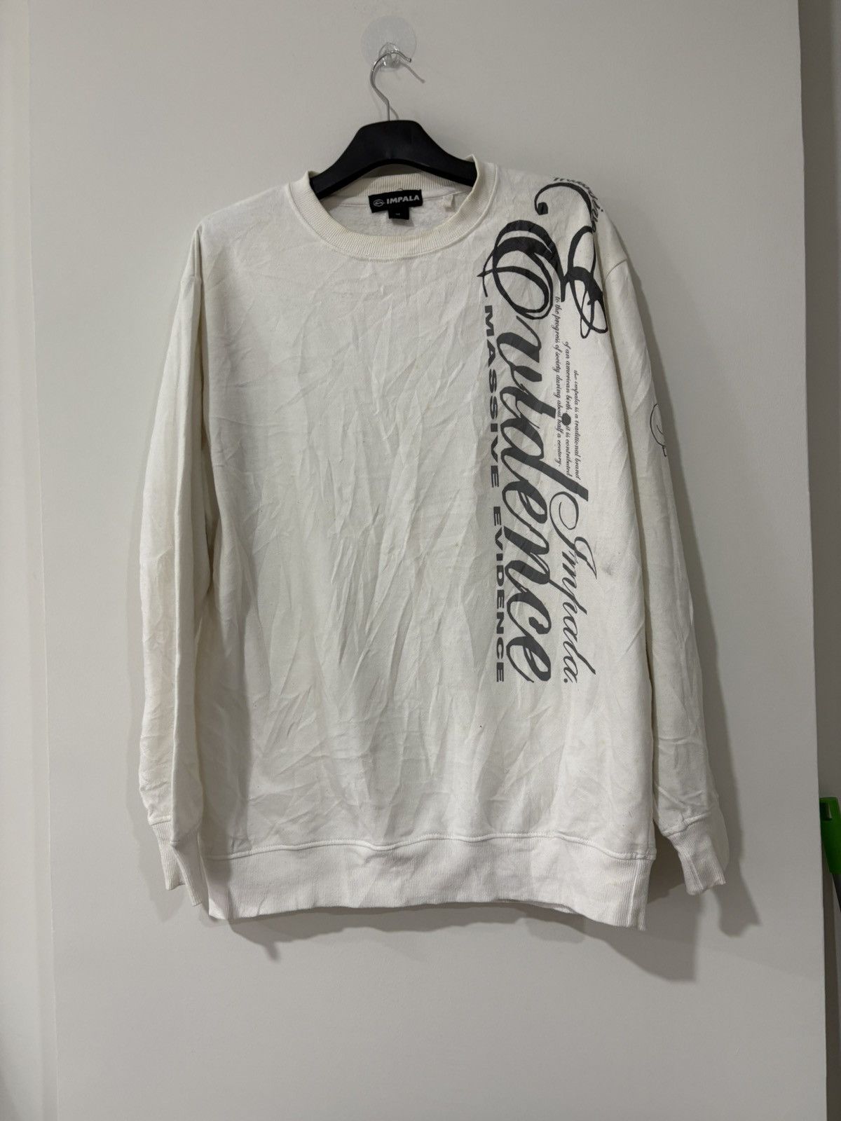 If Six Was Nine ‼️IMPALA JACKET PUNK POEM BONDAGE SKULL JAPANESE Size US XL / EU 56 / 4 - 2 Thumbnail